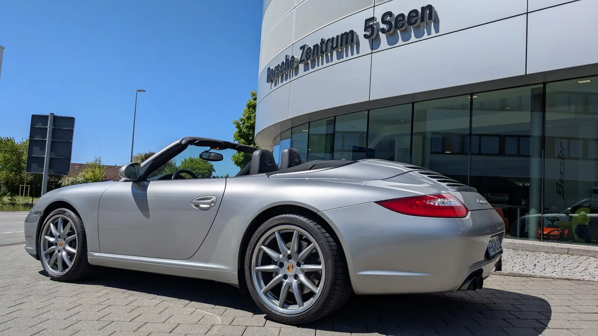 Porsche 997 911 Carrera Cabrio PZ-SH deutsch unfallfrei - 2