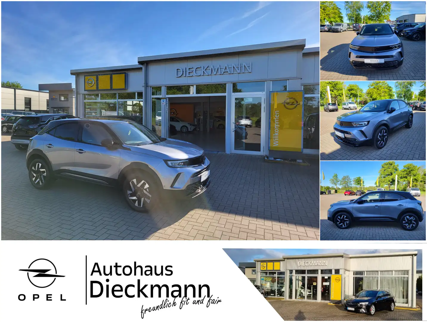 Opel Mokka GS Navi SHZ RFK LED Alcantara Allwetter Grau - 1
