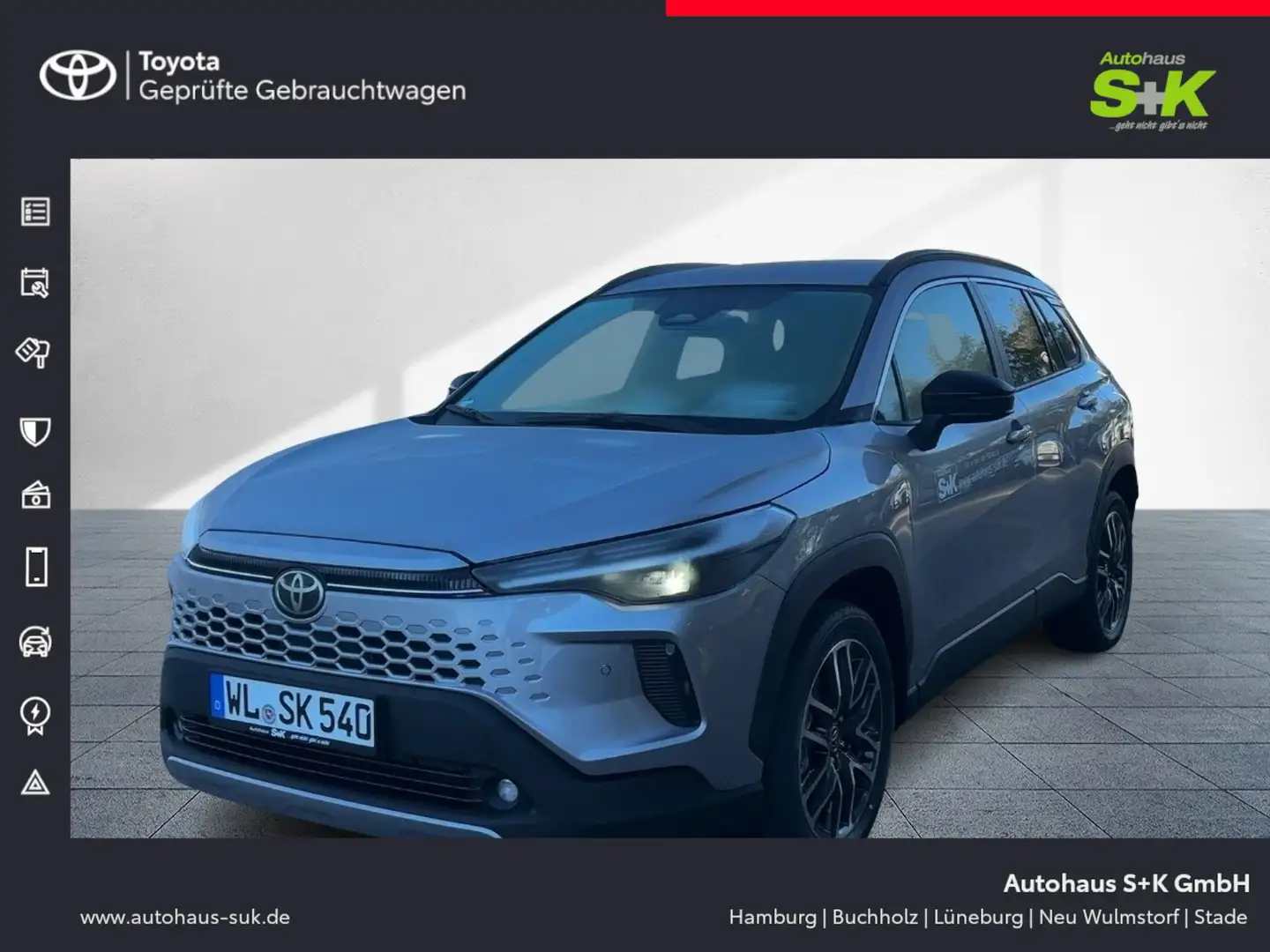 Toyota Corolla Cross 2,0 Hybrid Teamplayer*Navi*R-Kamera*LED*** Grau - 1