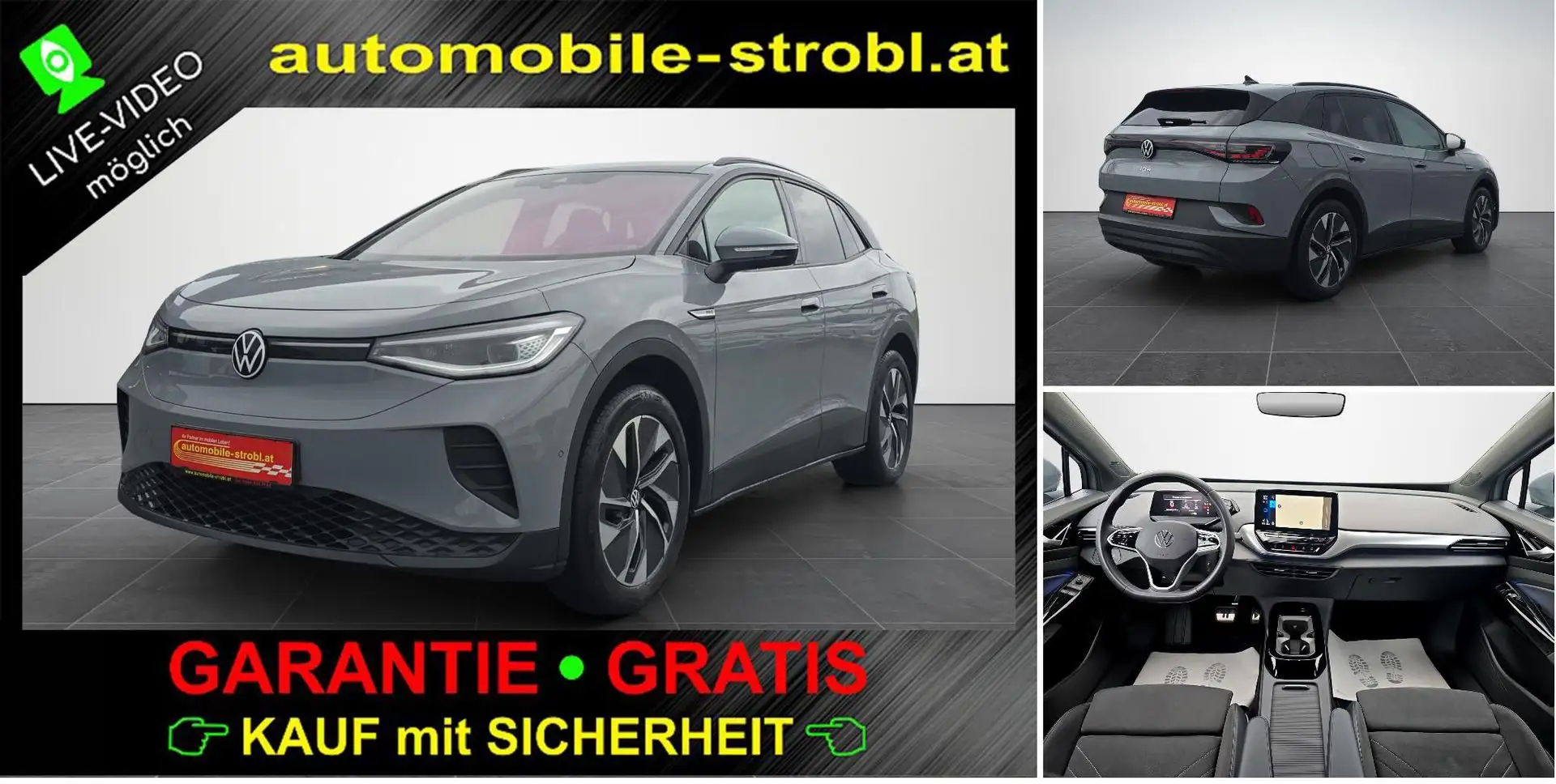 Volkswagen ID.4 Pro Perf. Matrix Pano Memory GARANTIE Grau - 1