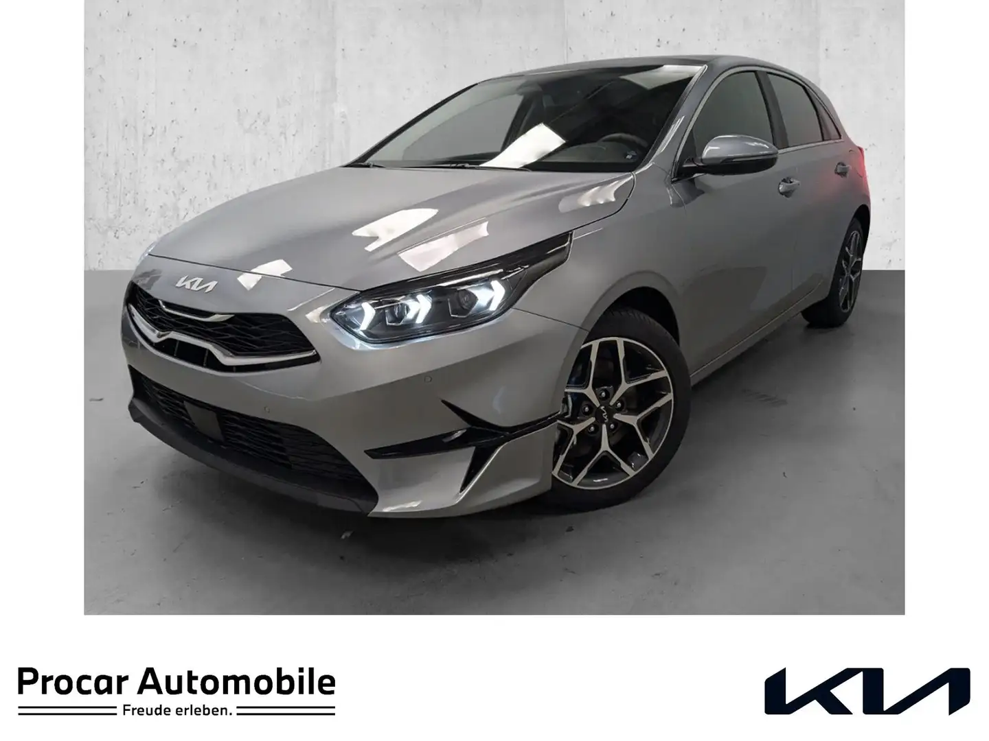 Kia Ceed / cee'd Ceed 1.5 T-GDI DCT Spirit Glasdach, Leder, Technol Gris - 1