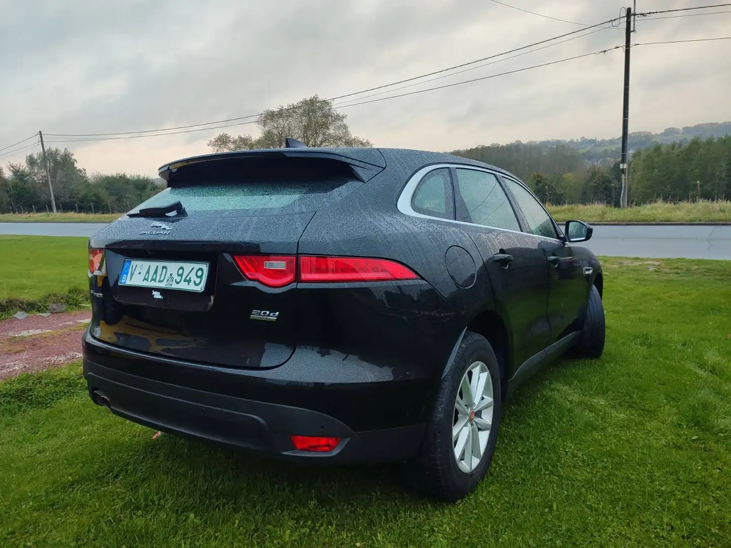 Jaguar F-Pace 2.0 D AWD Chequered Flag (EU6.2) Noir - 2