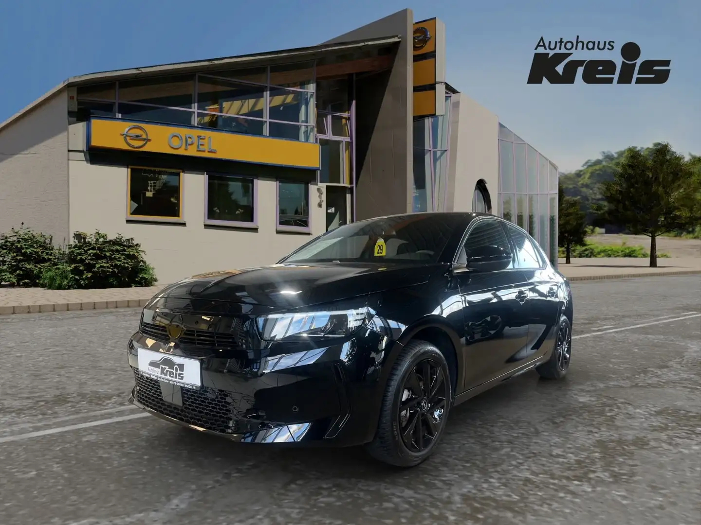 Opel Corsa F GS SHZ LHZ LED-Matrix PP Kamera 360 Noir - 1