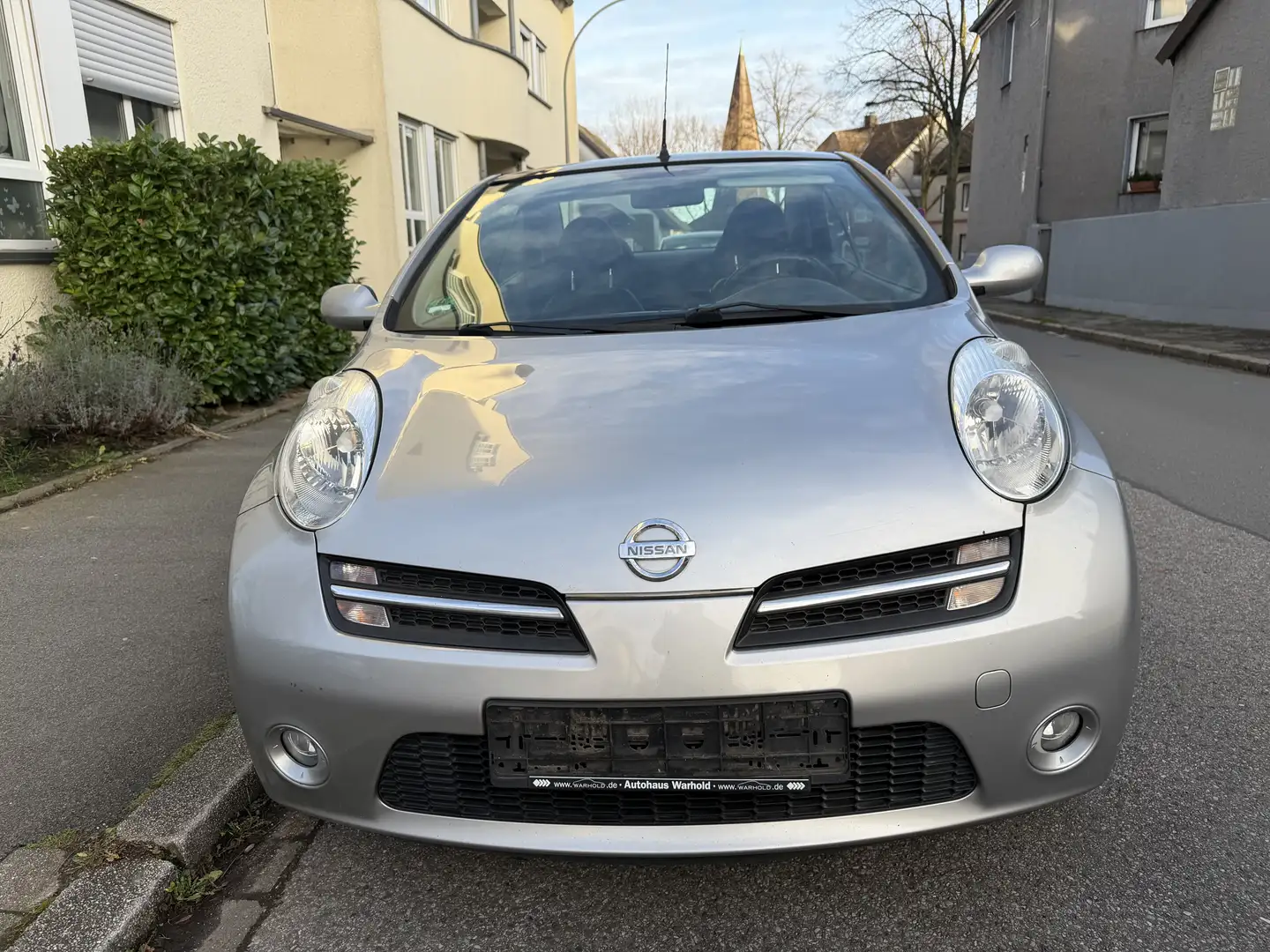 Nissan Micra Premium Cabrio 1.Hand Klimaauto Teilleder Серый - 1