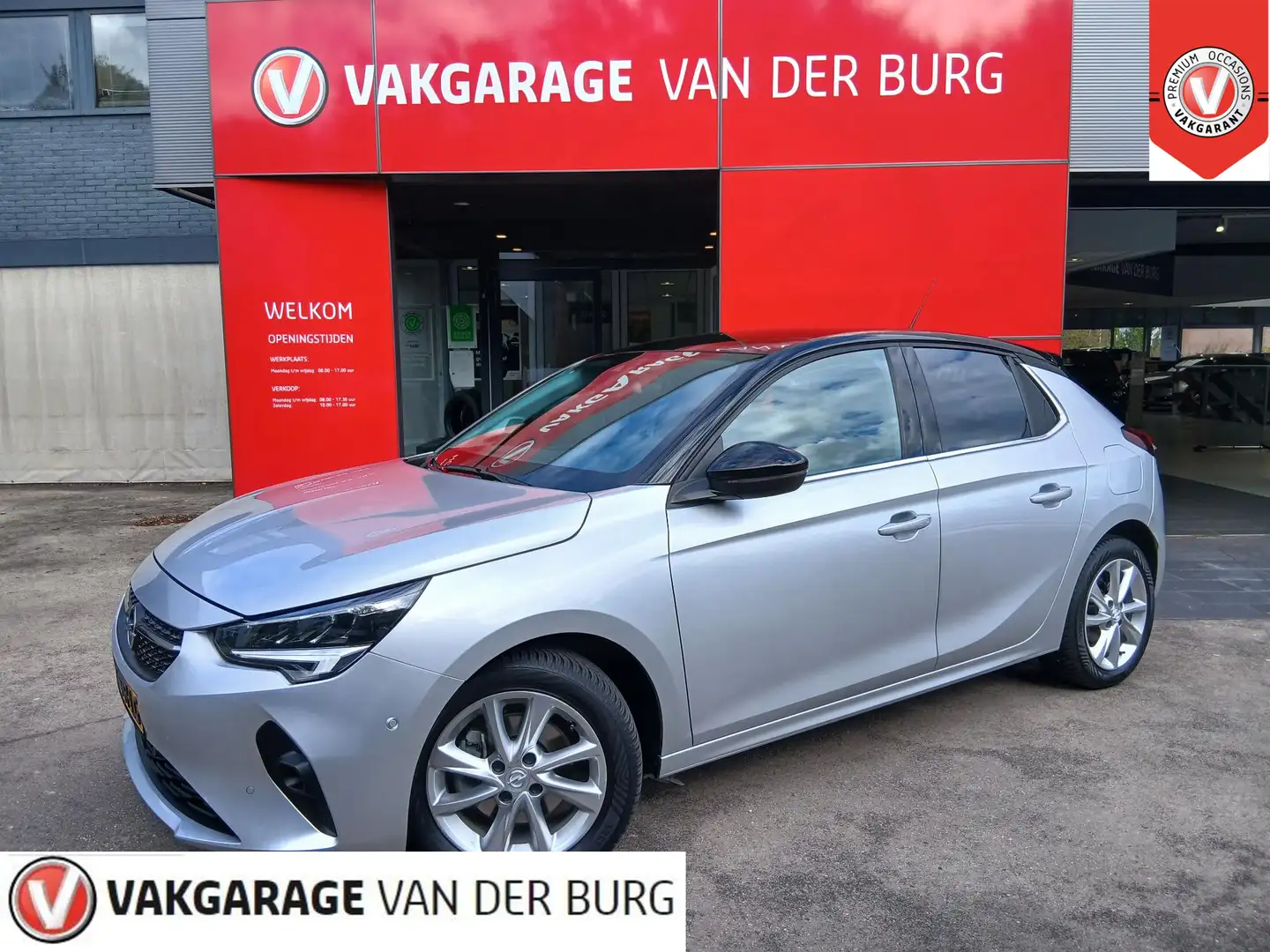 Opel Corsa 1.2 Elegance Grijs - 1