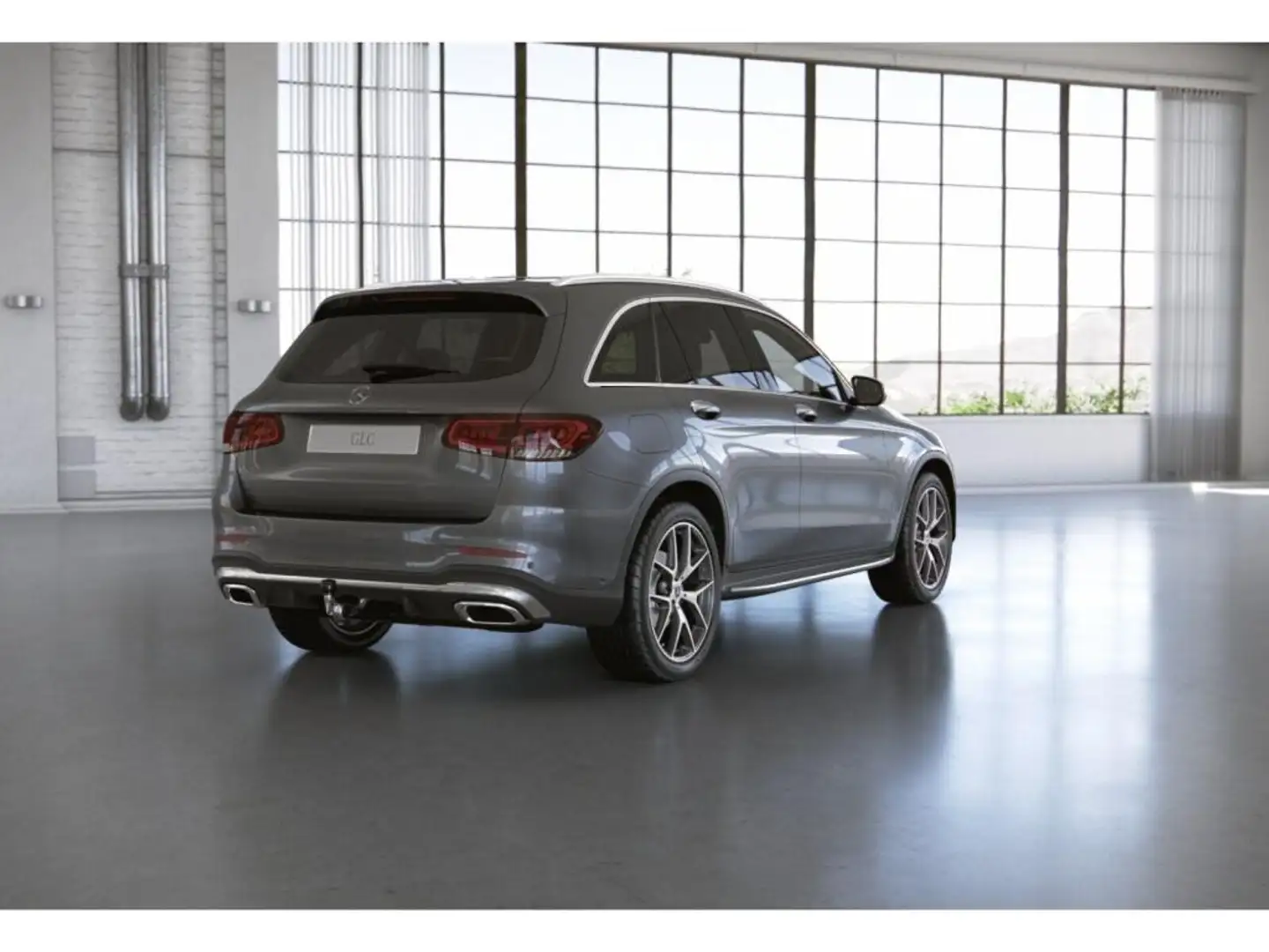 Mercedes-Benz GLC 400 d 4M AMG-Sport/Wide/Pano/AHK/Cam/Memo Сірий - 2