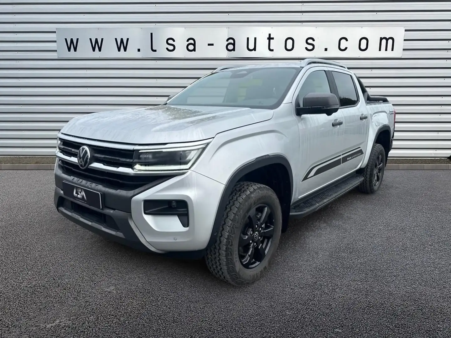 Volkswagen Amarok Amarok 3.0 V6 TDI 240 BVA 2023 PICK UP DOUBLE CABINE Aventura Gris - 1