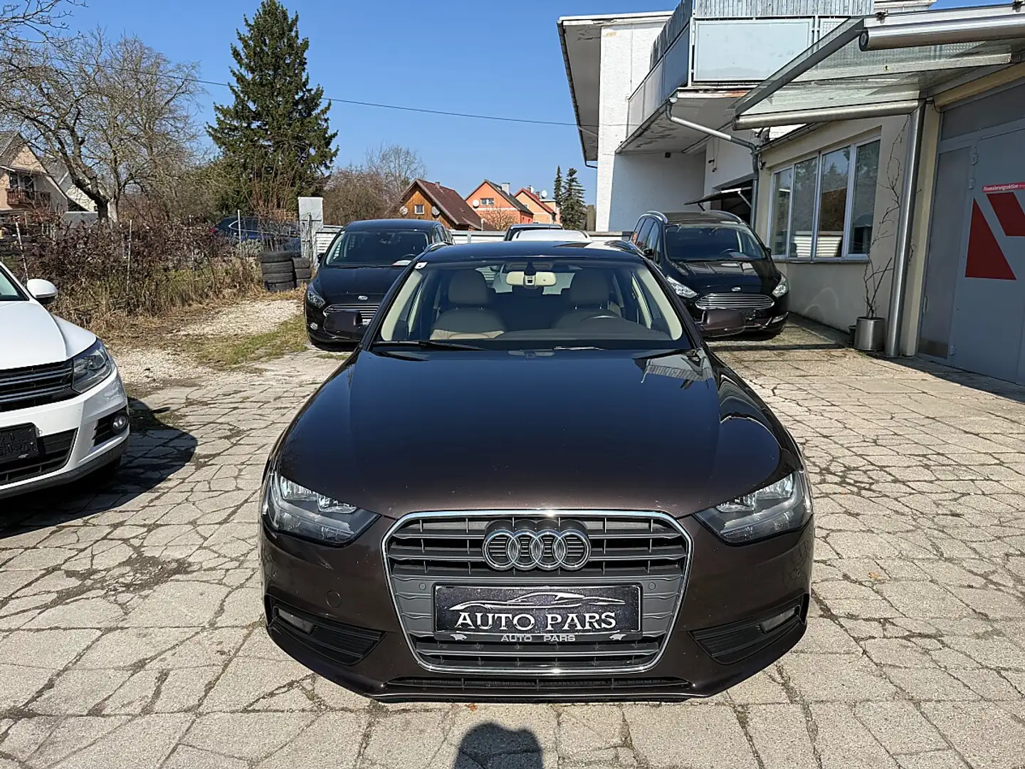 Audi A4 Avant 2,0 TDI-LEDER-KEYLESS-MEMORY-NAVI-1/3 ZIN... Braun - 2