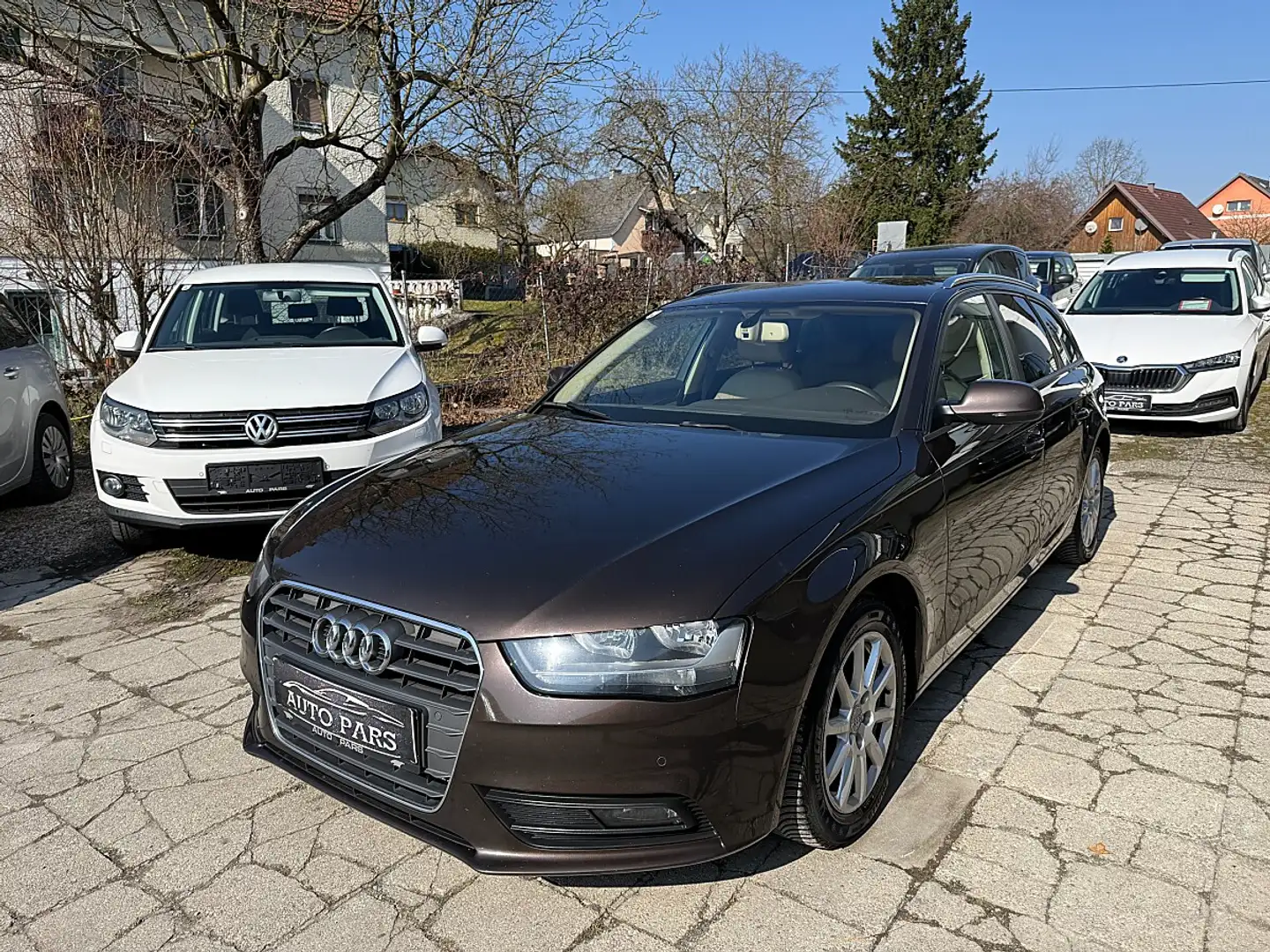 Audi A4 Avant 2,0 TDI-LEDER-KEYLESS-MEMORY-NAVI-1/3 ZIN... Braun - 1