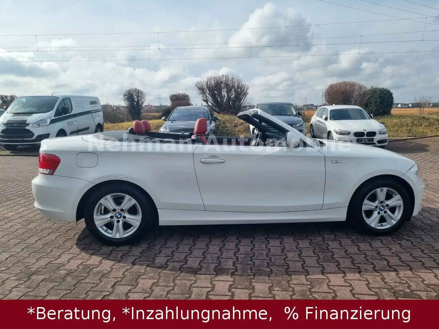BMW 118 i Cabrio/ Atomatik 118 Baureihe 1 Cabrio Weiß - 2