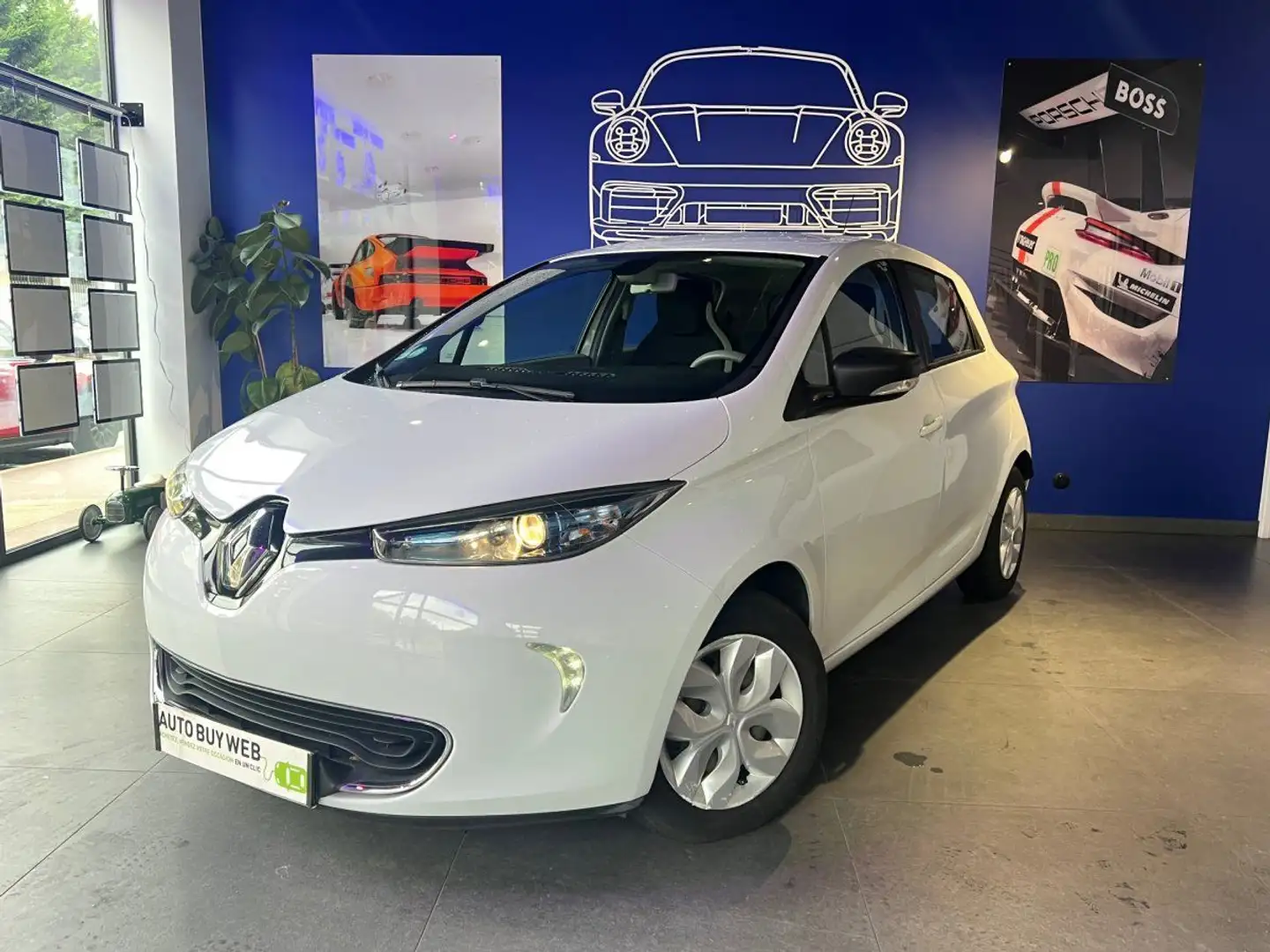 Renault ZOE life Blanc - 1