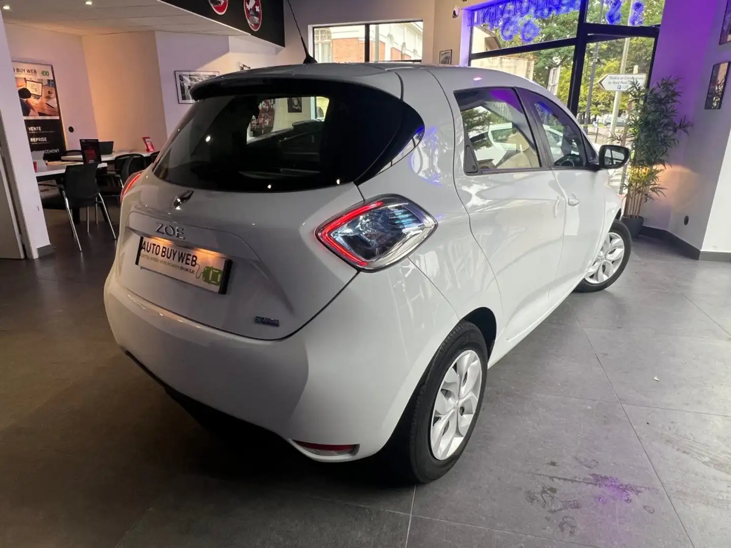Renault ZOE life Blanc - 2