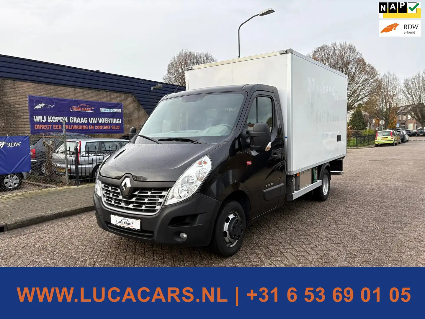 Renault Master T35 2.3 dCi L2H2 KOELWAGEN LUCHT NIEUWE APK! - 1