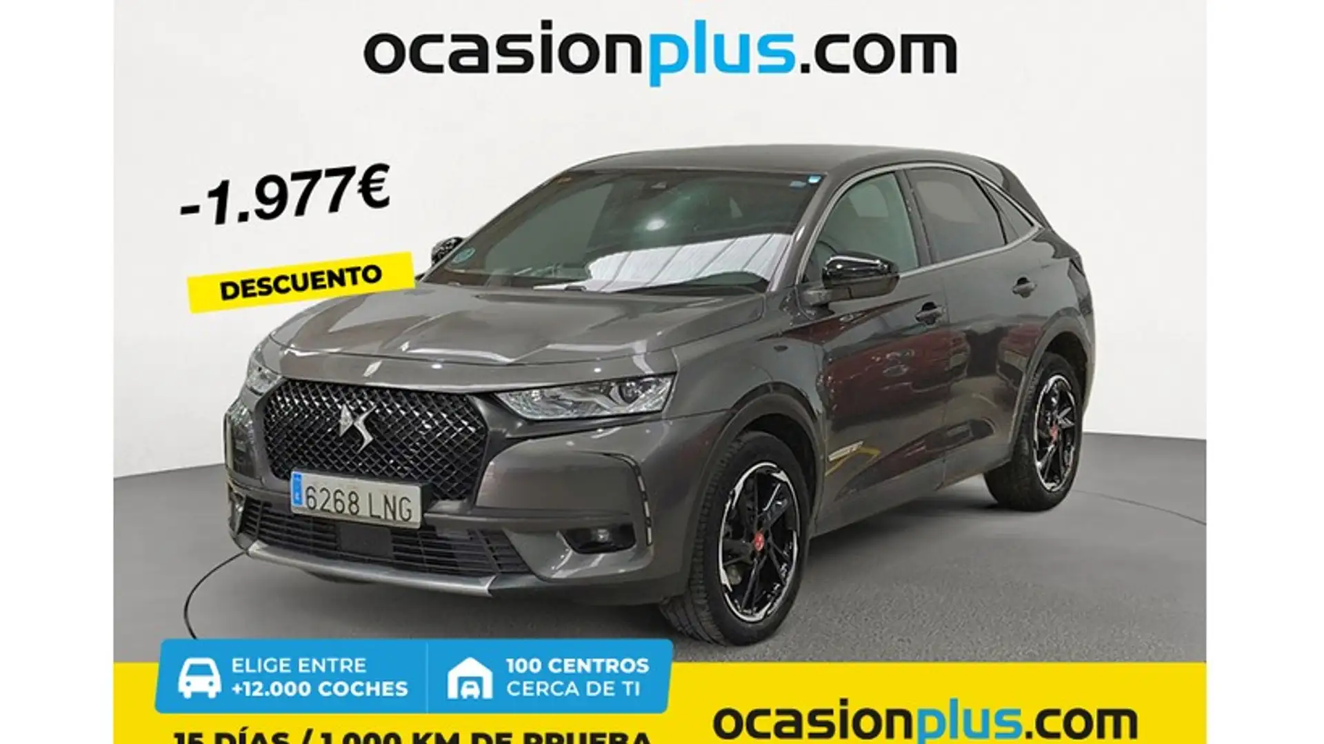 DS Automobiles DS 7 Crossback 1.5BlueHDi Performance Line + Aut. Gris - 1
