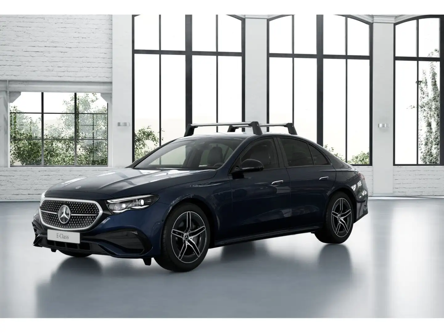 Mercedes-Benz E 300 de 4M AMG Night Mem.Distr.AHK 360°Airm LED Blau - 2