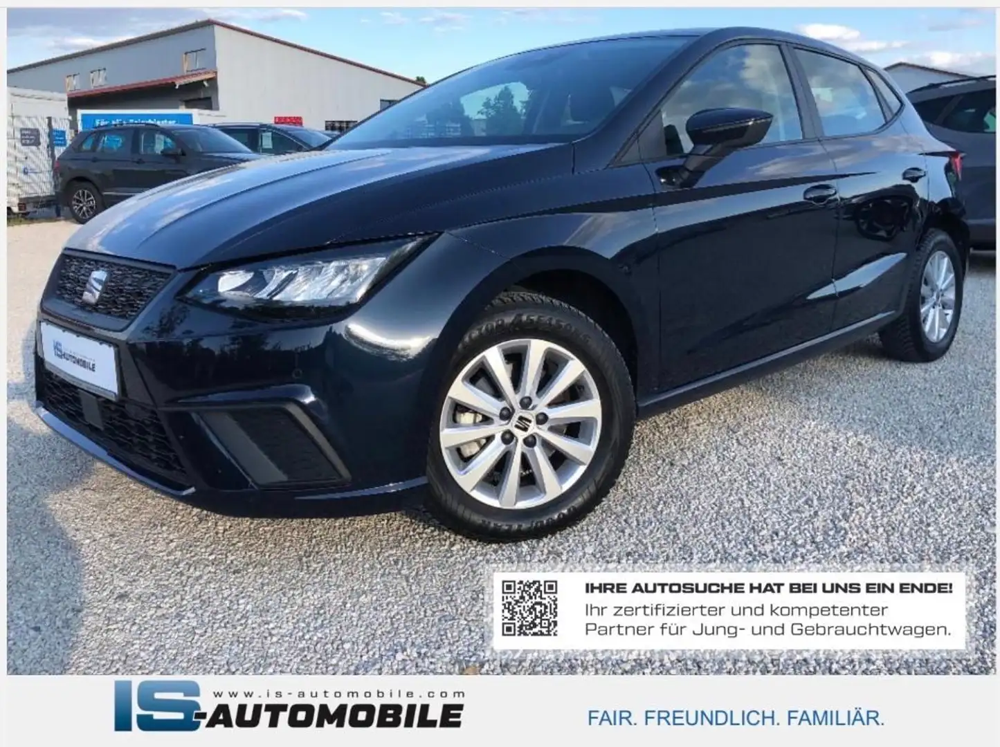 SEAT Ibiza Style,NAVI,LED,GRA,SHZ,RFK,PDC,Volldigital Blau - 1
