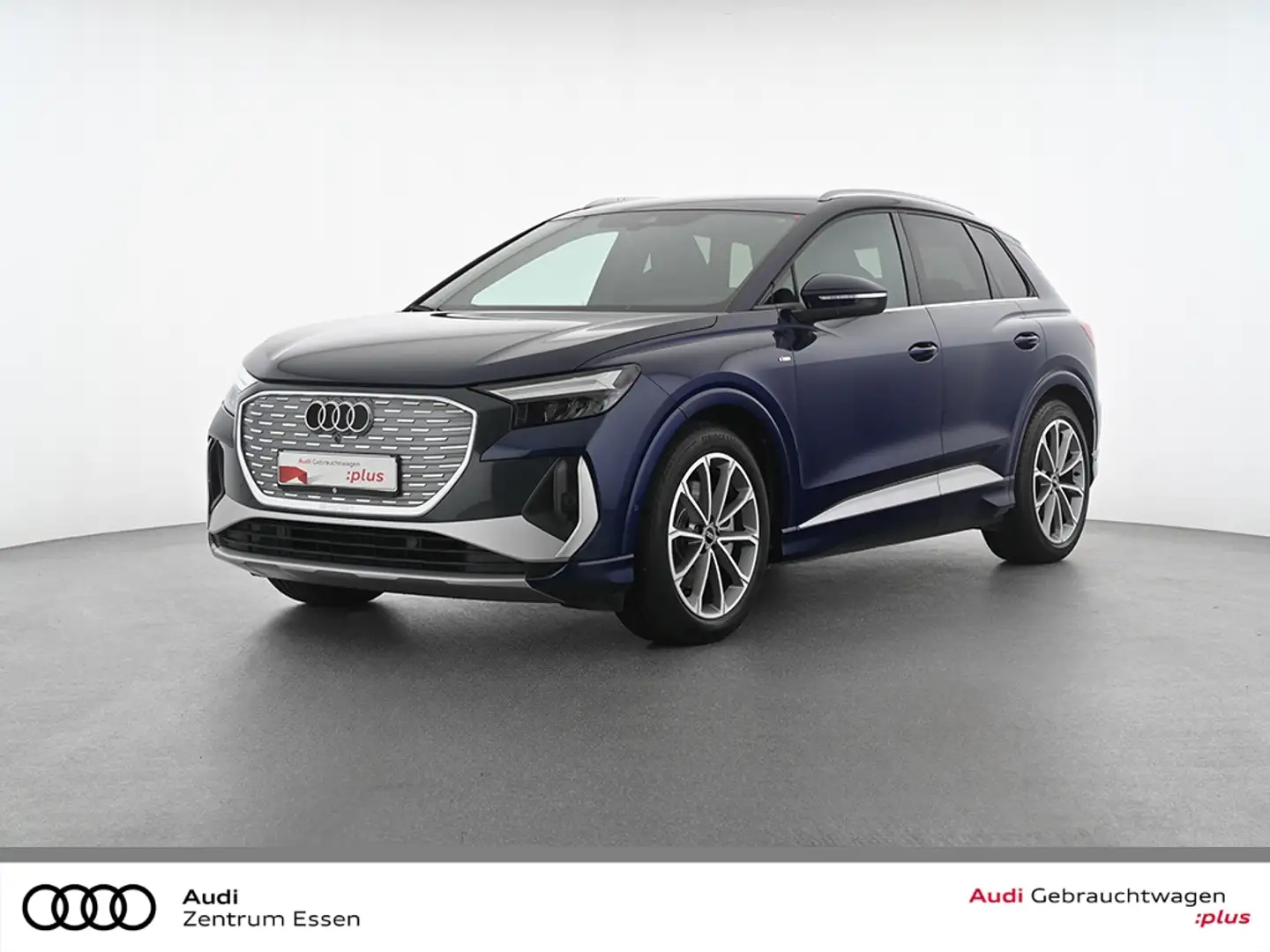 Audi Q4 e-tron 40 S-LINE LED NAV PLUS SHZ RÜFA   PDC   MUFU   FSE Blu/Azzurro - 1
