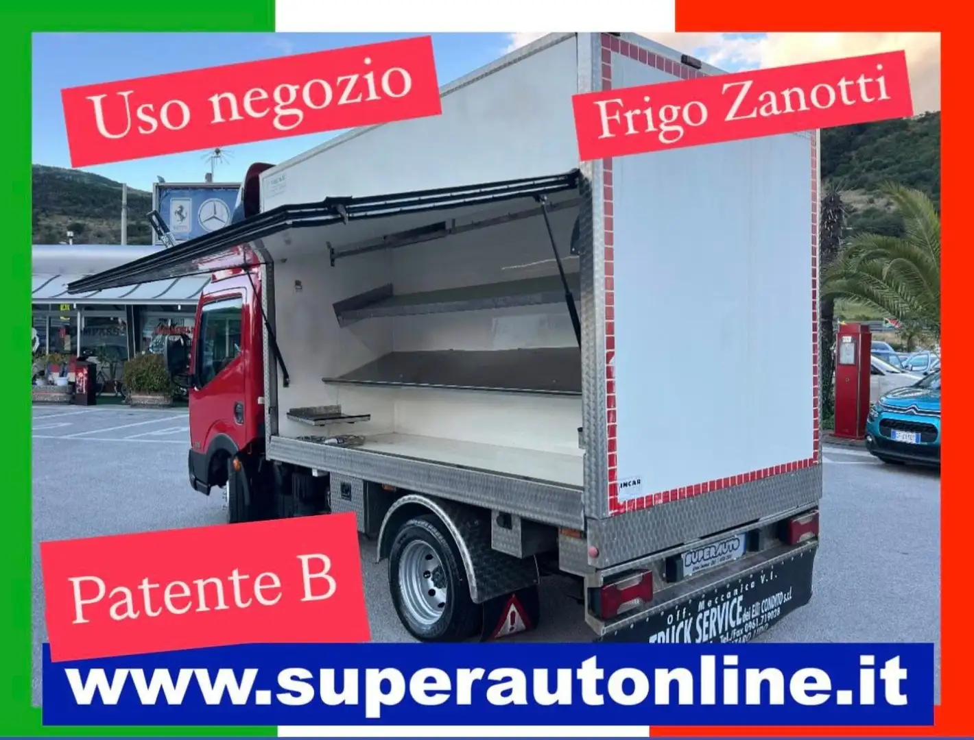 Nissan Cabstar CABSTAR 35-13 AUTONEGOZIO FRIGO ZANOTTI Rojo - 1