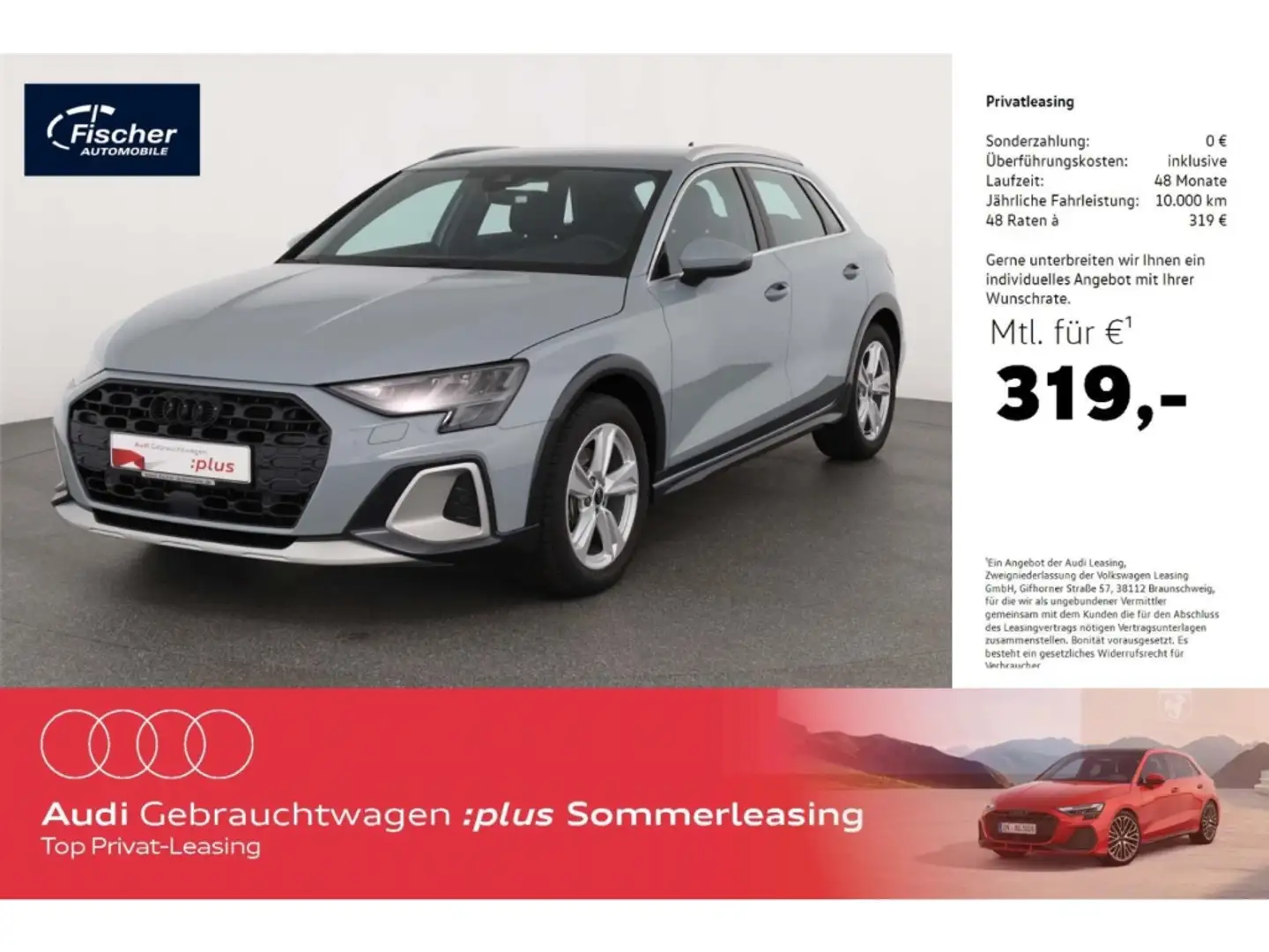 Audi A3 allstreet 35 TFSI S-Tronic AHK/NAV/18''/RFK Silber - 1