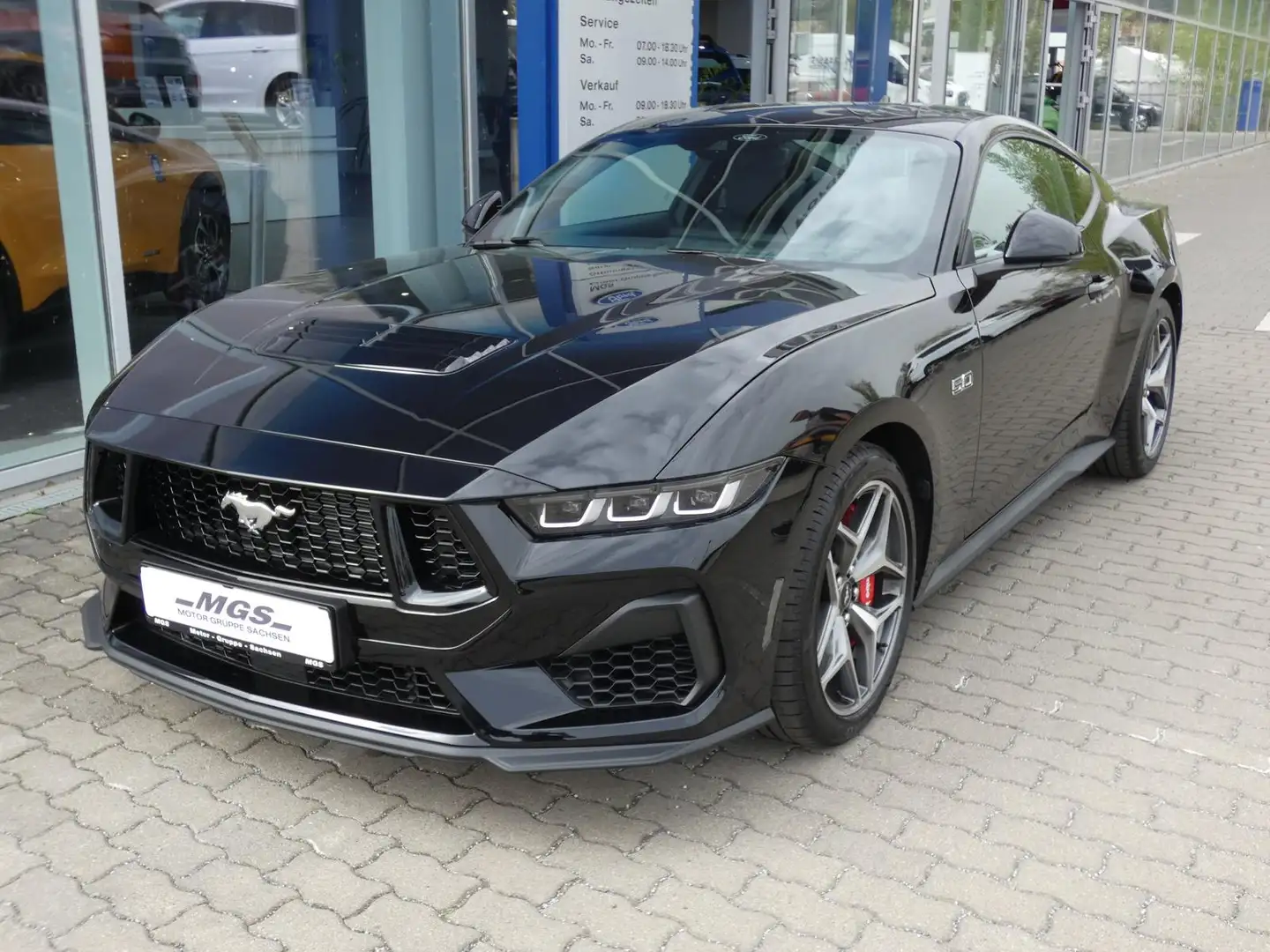 Ford Mustang 5.0 #V8 #NEUES MODELL #LED #NAVI #KLAPPE crna - 1
