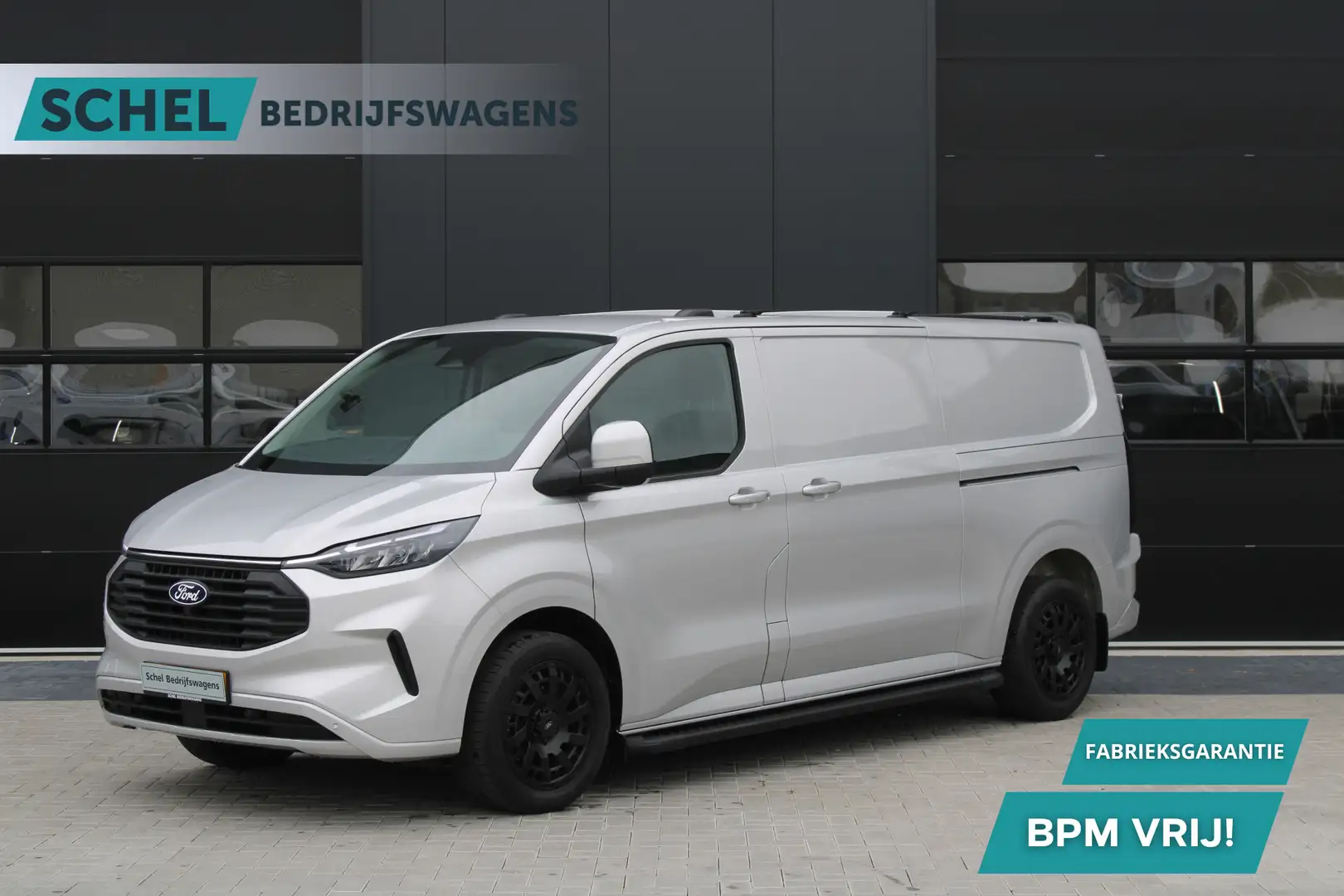 Ford Transit Custom 320 2.0 TDCI L2H1 Limited 170pk - 2x Schuif - Stoe Plateado - 1