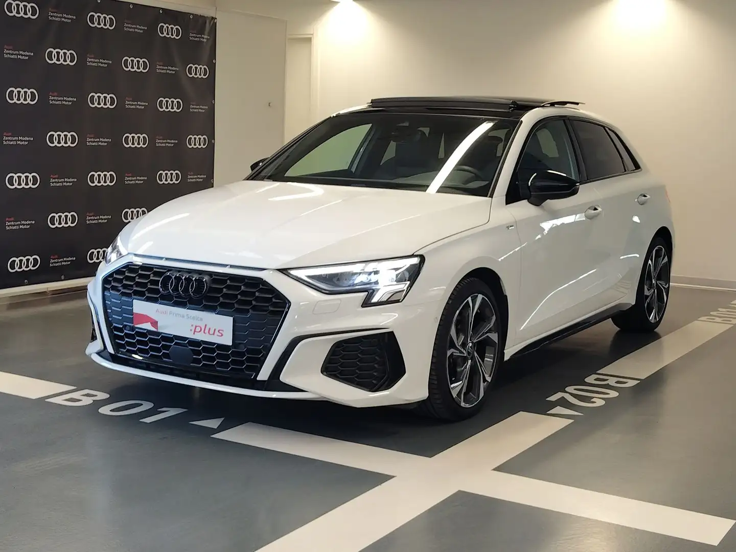 Audi A3 A3 SPB 30 TFSI S tronic S line edition Blanc - 1