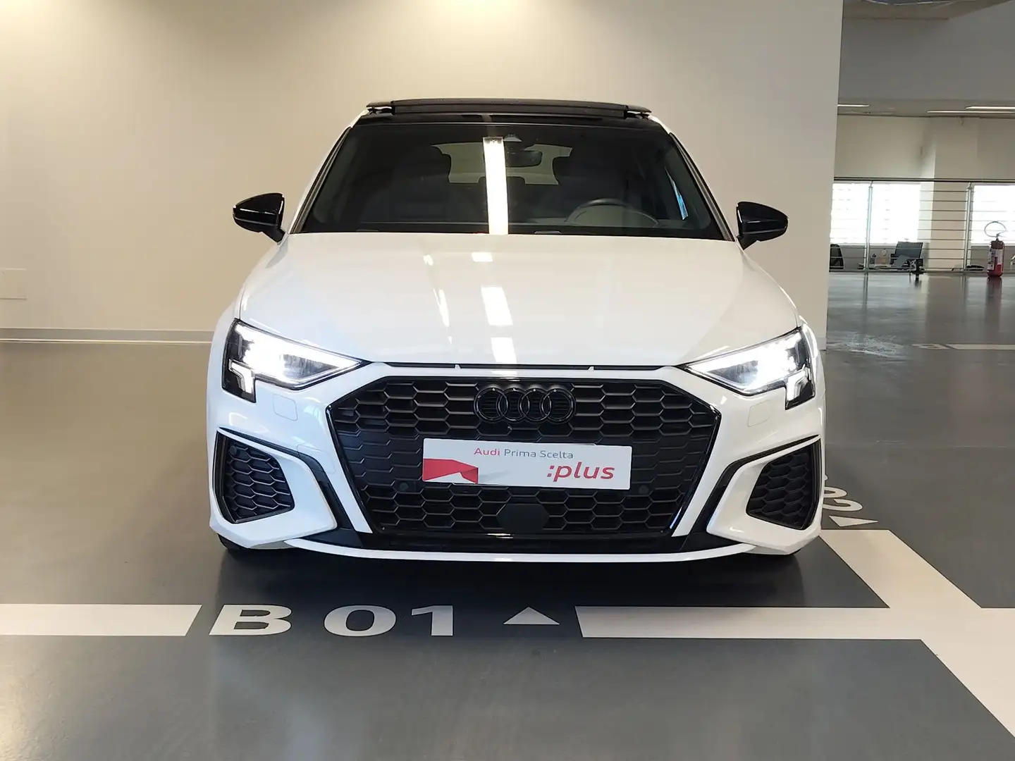 Audi A3 A3 SPB 30 TFSI S tronic S line edition Blanc - 2