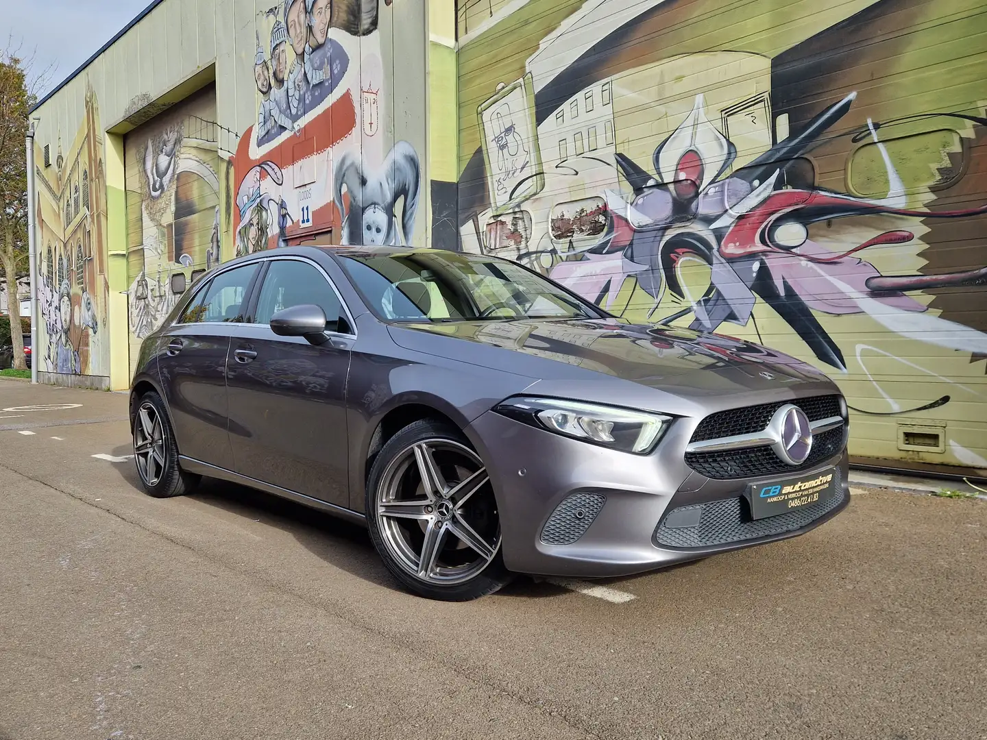 Mercedes-Benz A 200 7G-DCT met garantie Gris - 2