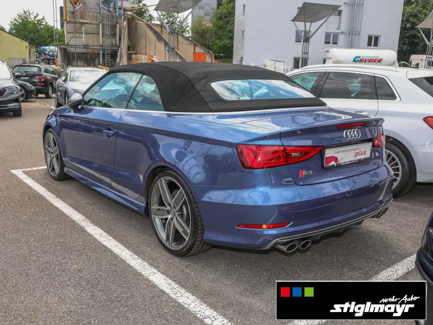 Audi S3 Cabriolet 2.0 TFSI quattro S-tronic LED+NAVI Blau - 2