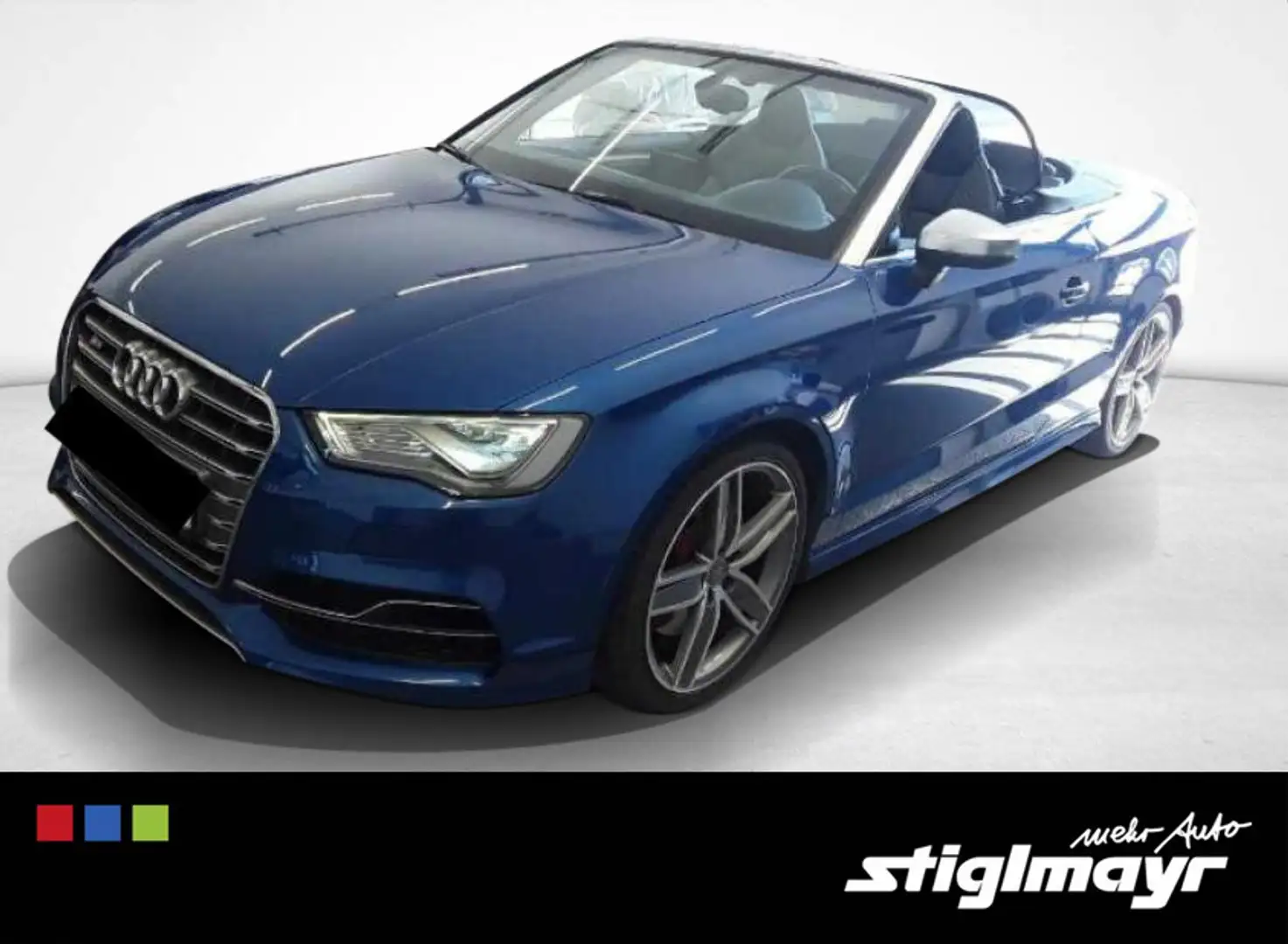 Audi S3 Cabriolet 2.0 TFSI quattro S-tronic B&O+LED+NAVI+T Blau - 1
