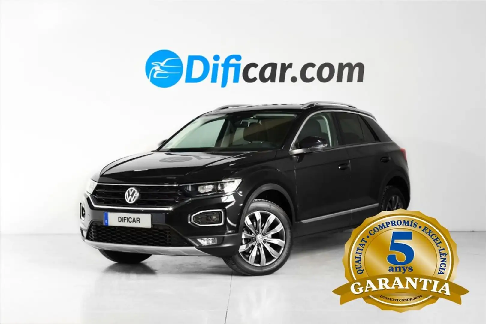 Volkswagen T-Roc 999 GASOLINA 115 5P Schwarz - 1