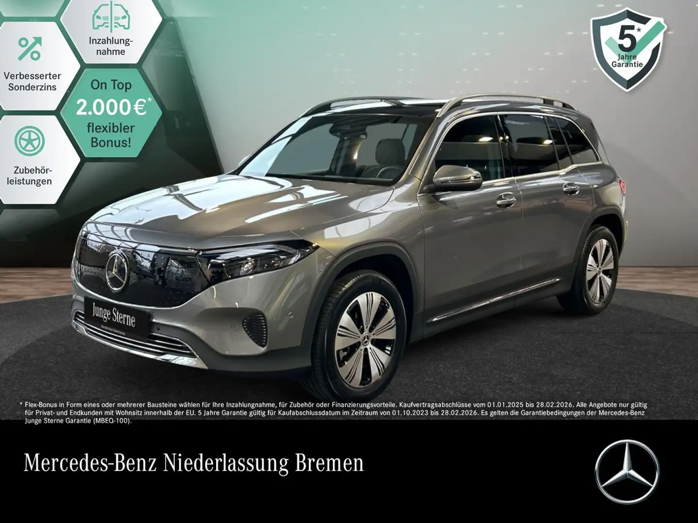 Mercedes-Benz EQA 250 EQB 250 PROG+PLUS-PAKET+AHK+PANO+KAMERA+MEMORY Grau - 1