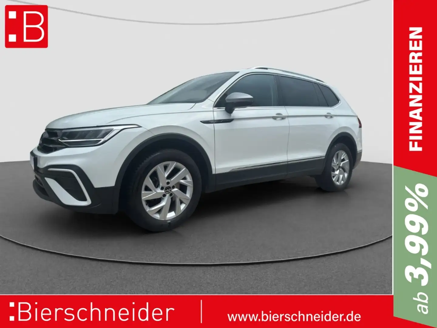 Volkswagen Tiguan Allspace 2.0 TDI DSG Life 7SITZE AHK REAR ACC LE D Wit - 1