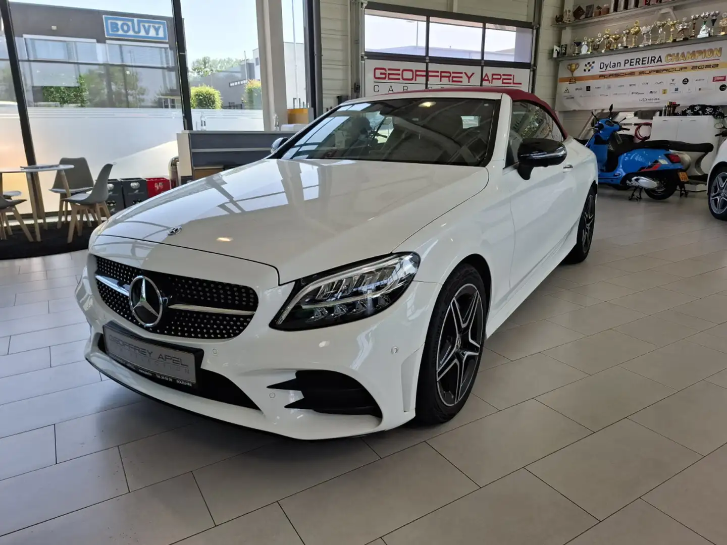 Mercedes-Benz C 220 CABRIO D AMG LINE FACELIFT CUIR NAVI Gris - 1
