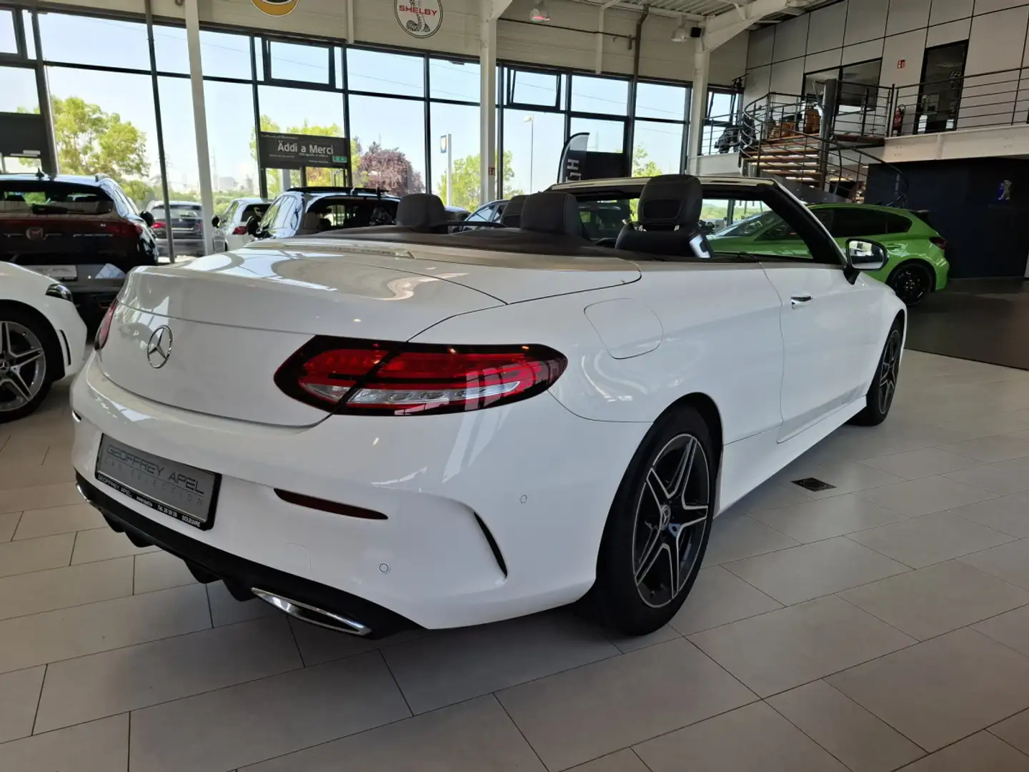 Mercedes-Benz C 220 CABRIO D AMG LINE FACELIFT CUIR NAVI Gris - 2