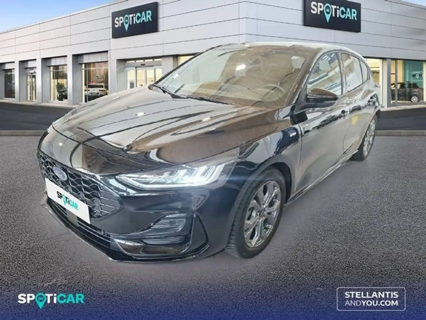 Ford Focus 1.0 Ecoboost MHEV 92kW ST-Line Negro - 1