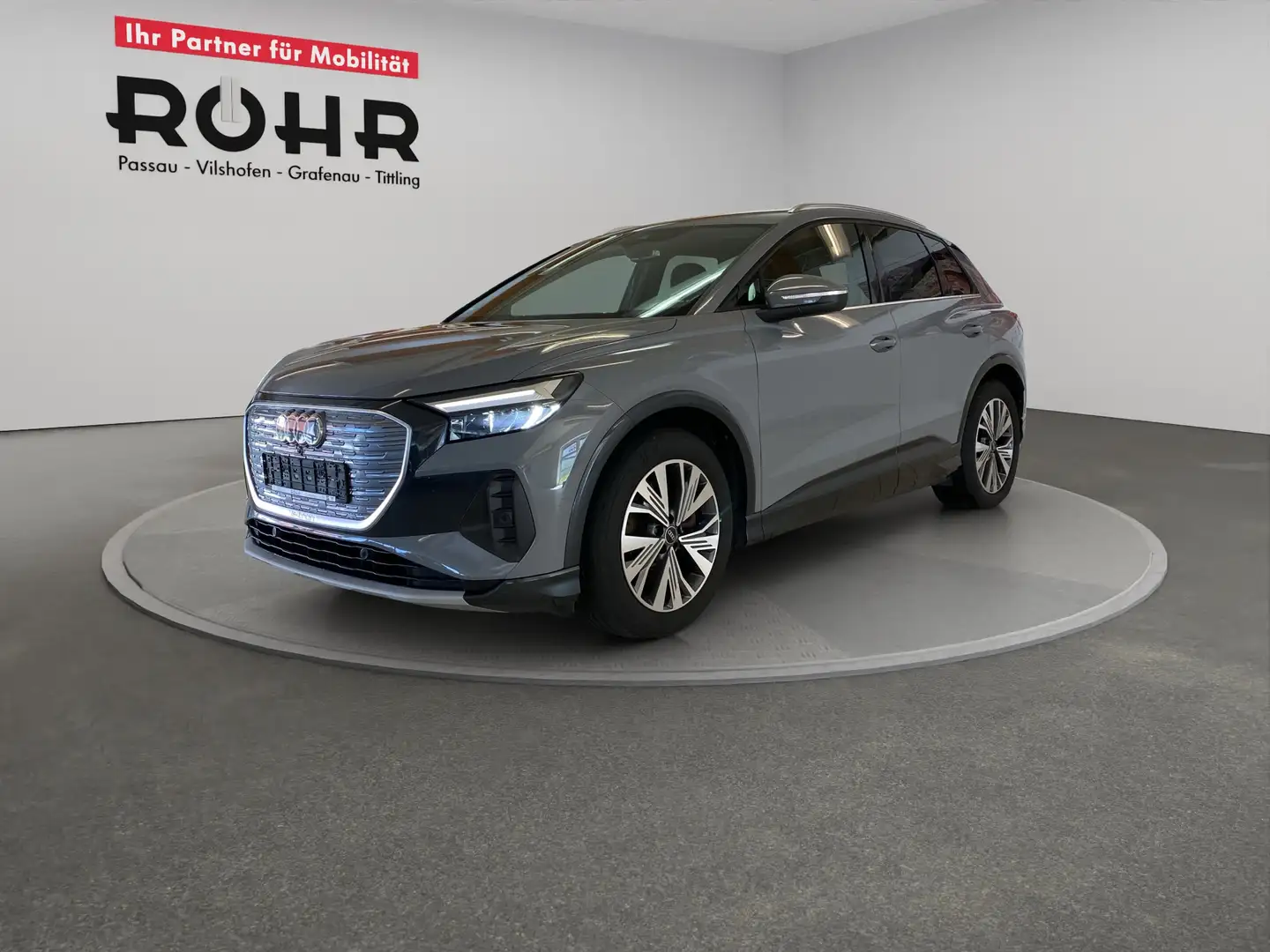 Audi Q4 e-tron 50 quattro (SHZ.Navi.Kamera.LED.DAB) Gris - 2