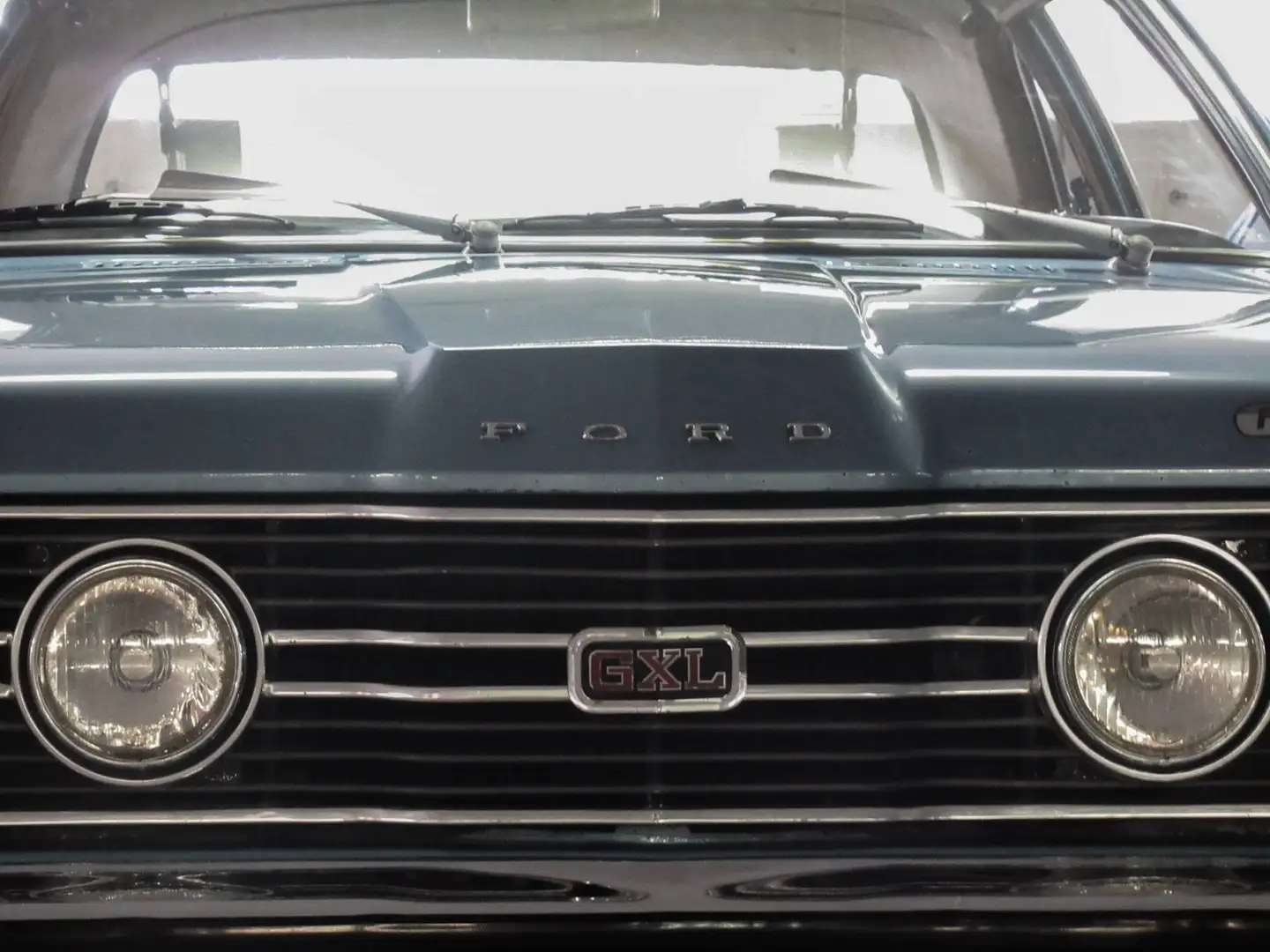 Ford Taunus *RARITÄT* 1. Besitz! Knudsen TAUNUS 2.0 V6 GXL, seltene 2-türige LIMOUSINE! Blau - 1