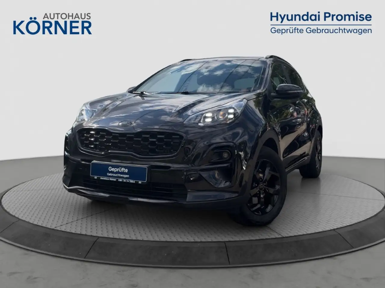 Kia Sportage BLACK EDITION 1.6 T-GDI 4WD *NAVI*LED*LEDER*, миниатюра 2
