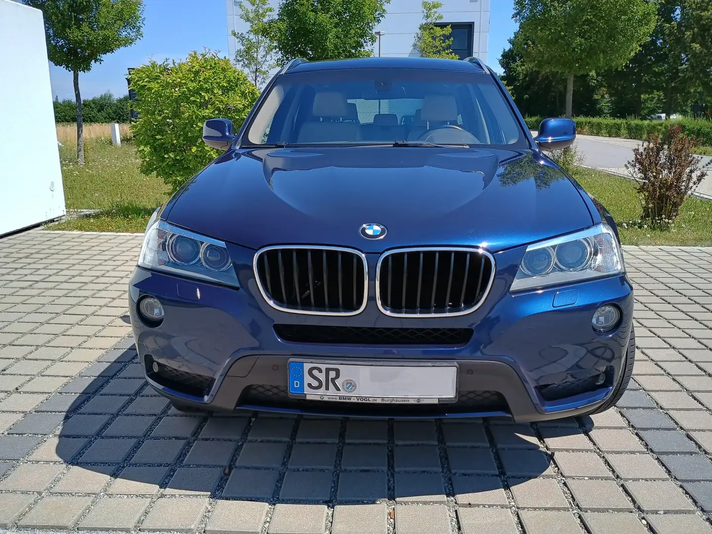 BMW X3 xDrive20d F25*Navi*AHK*Teilleder*Sportsitze Bleu - 2