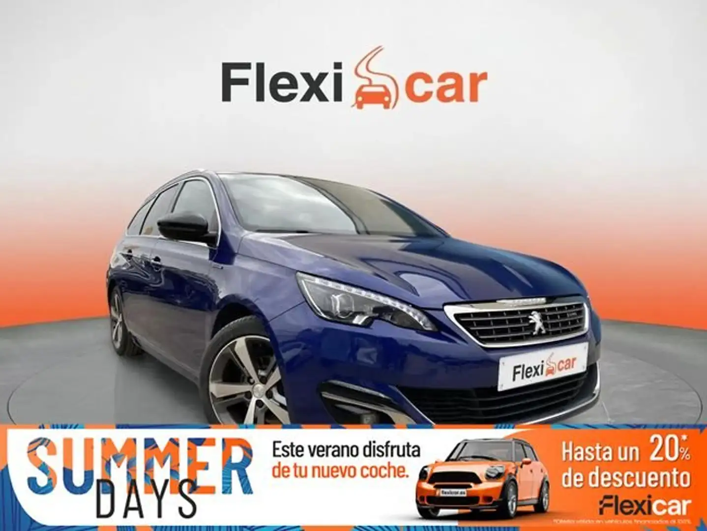 Peugeot 308 SW+GT+Line+1.2+PureTech+96KW+%28130CV%29+S%26S Azul - 1