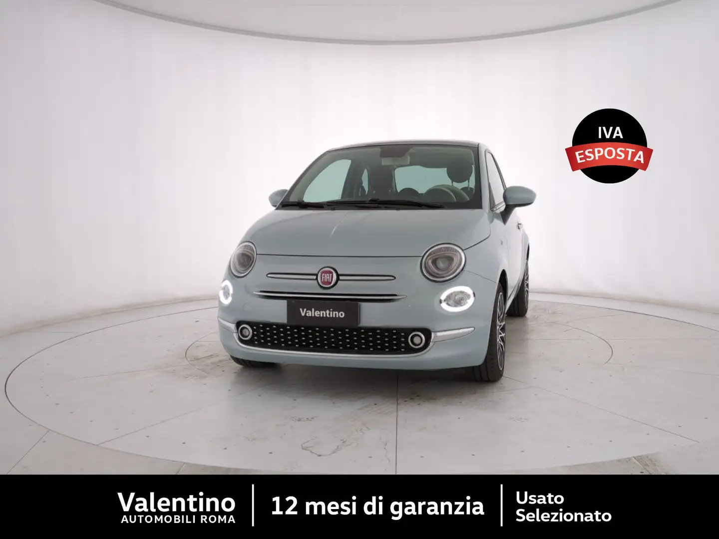 Fiat 500 1.0 Hybrid Lounge Blu/Azzurro - 1