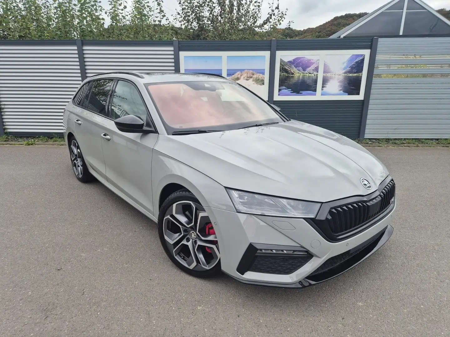 Skoda Octavia Combi RS ACC Canton LED Schalen AHK Gris - 1