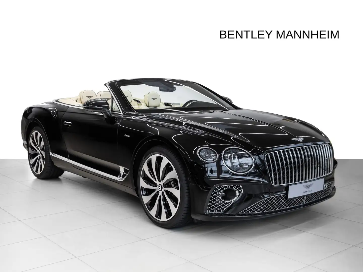 Bentley Continental GTC Azure V8 Vollleder Luftfederung Чорний - 1