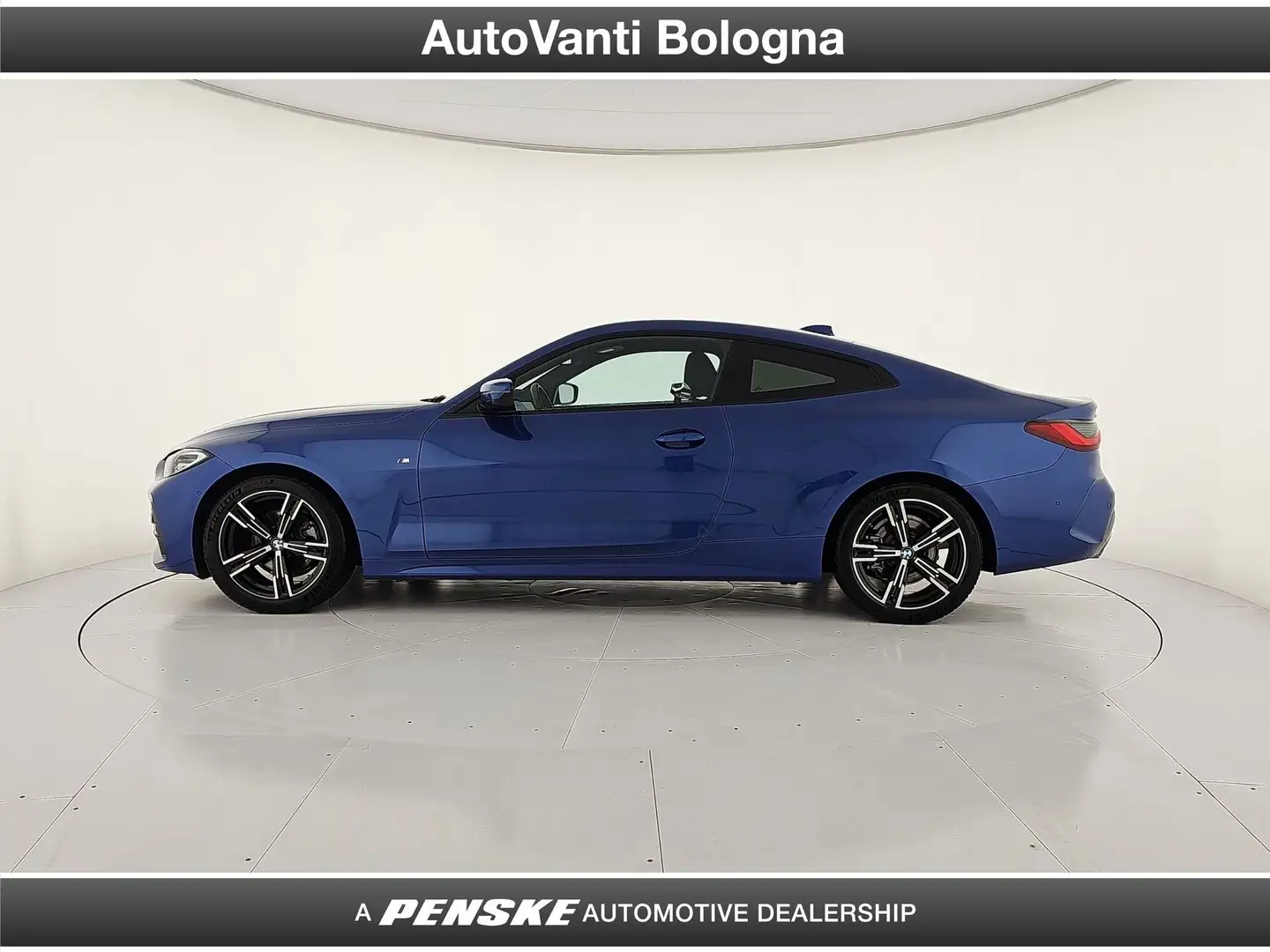 BMW 420 420d 48V xDrive Coupé Msport Blu/Azzurro - 2