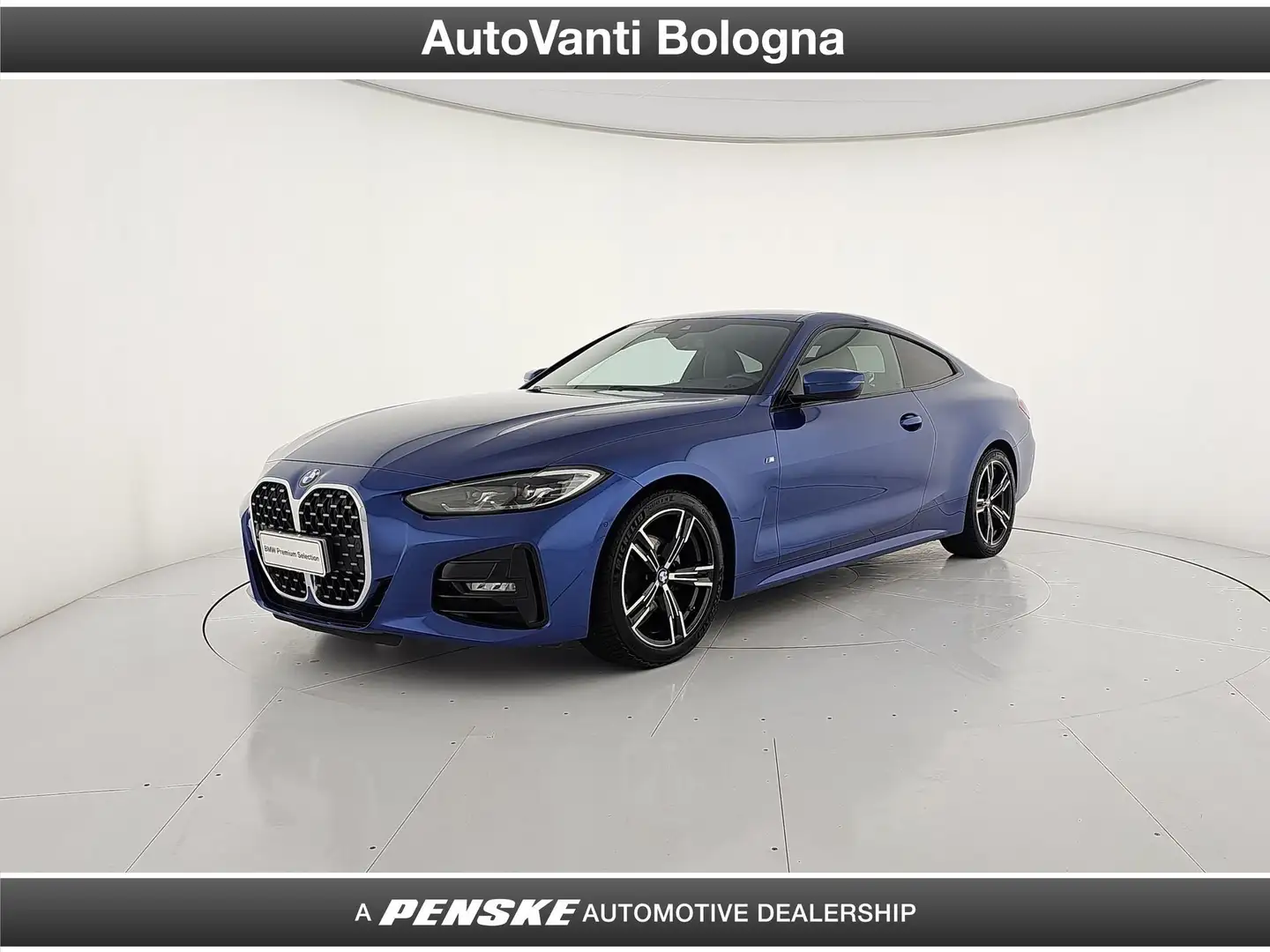BMW 420 420d 48V xDrive Coupé Msport Blu/Azzurro - 1