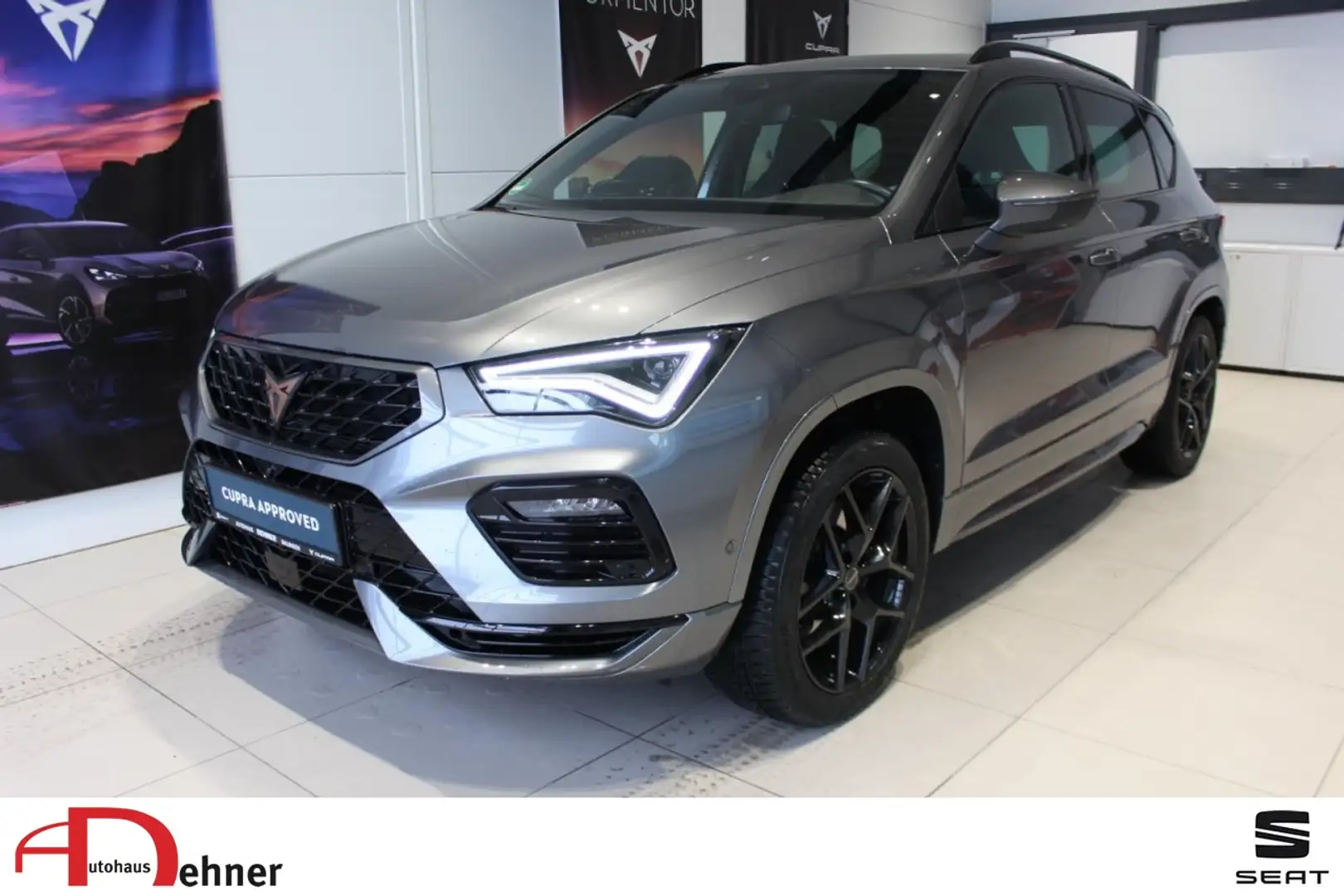CUPRA Ateca 2.0TSI DSG 4Drive PANO+AHK+elHK+BEATS+RKAM Klima Grau - 1