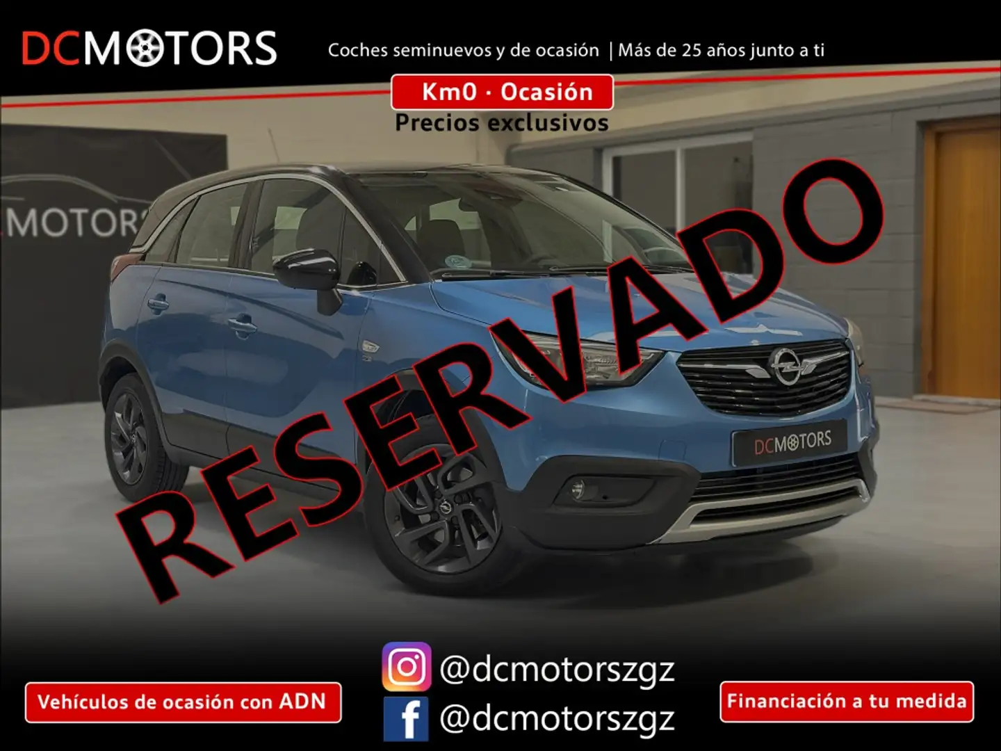 Opel Crossland X 1.2T S&S Design Line - 120 Aniversario 110 Bleu - 1