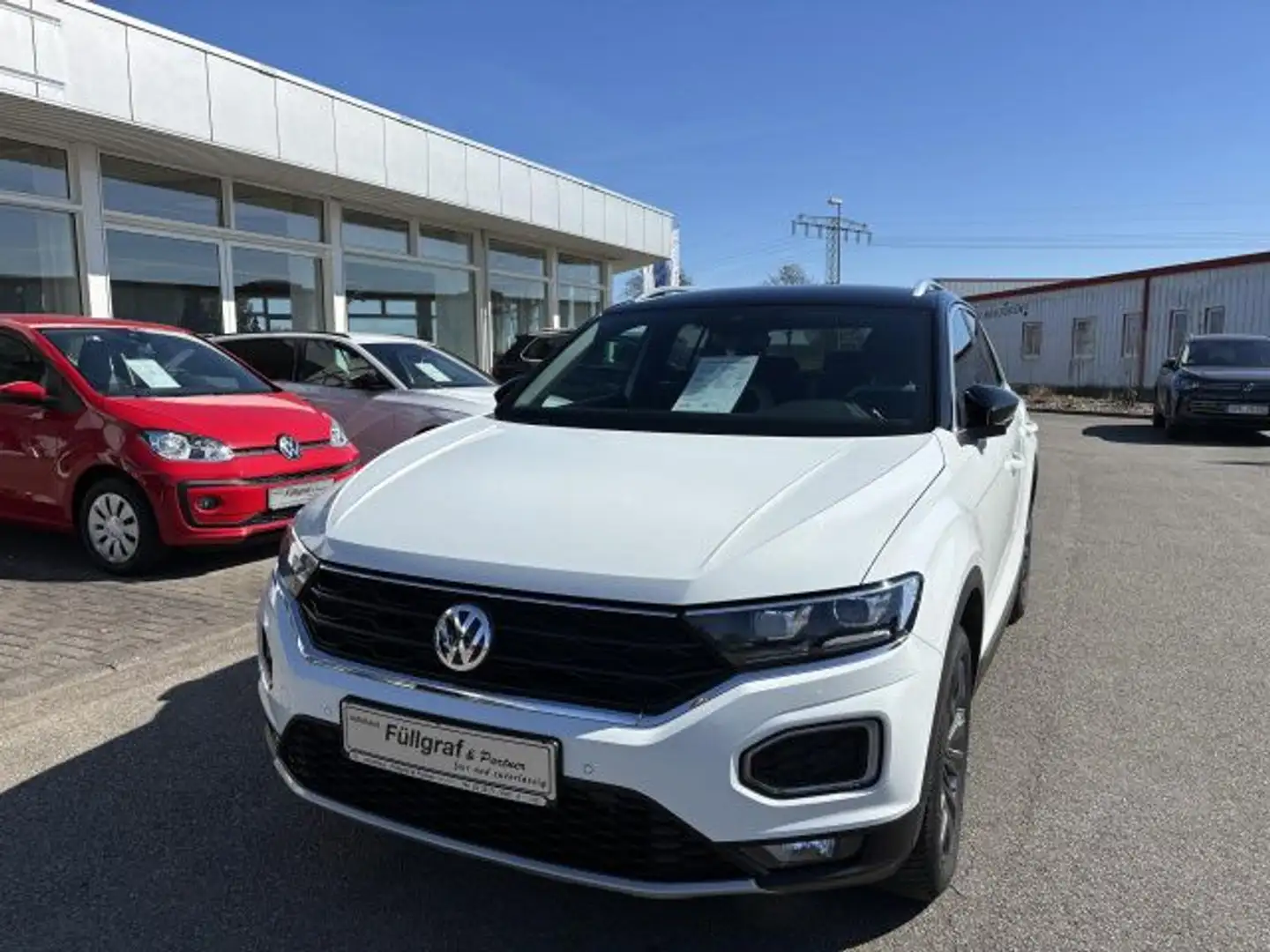 Volkswagen T-Roc 1.5 TSI Sport ACC Rückfahrk. Spurwechsel Weiß - 2