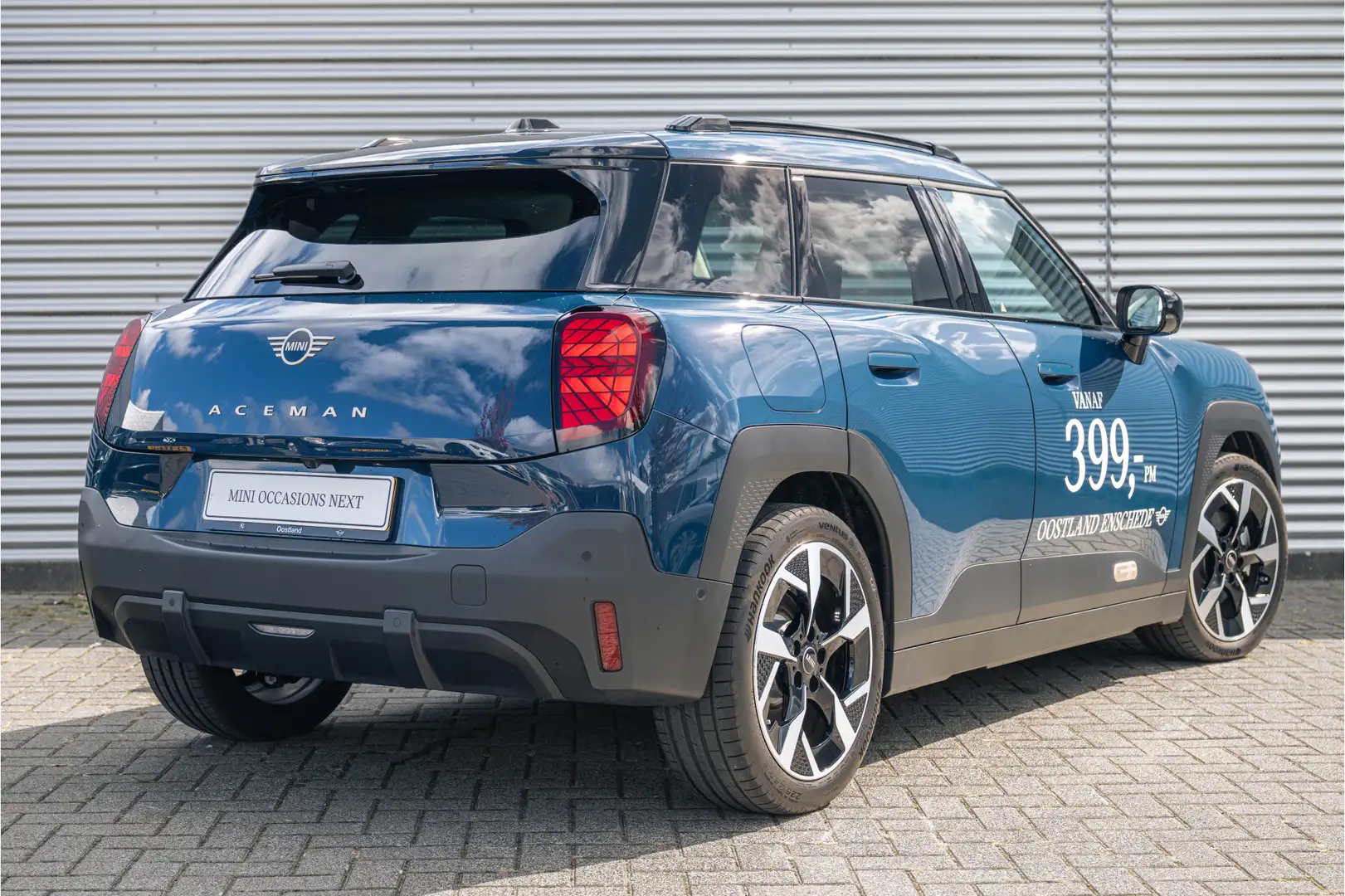 MINI Aceman E / Classic / Pakket L / 18" Slide Spoke 2-tone Bleu - 2